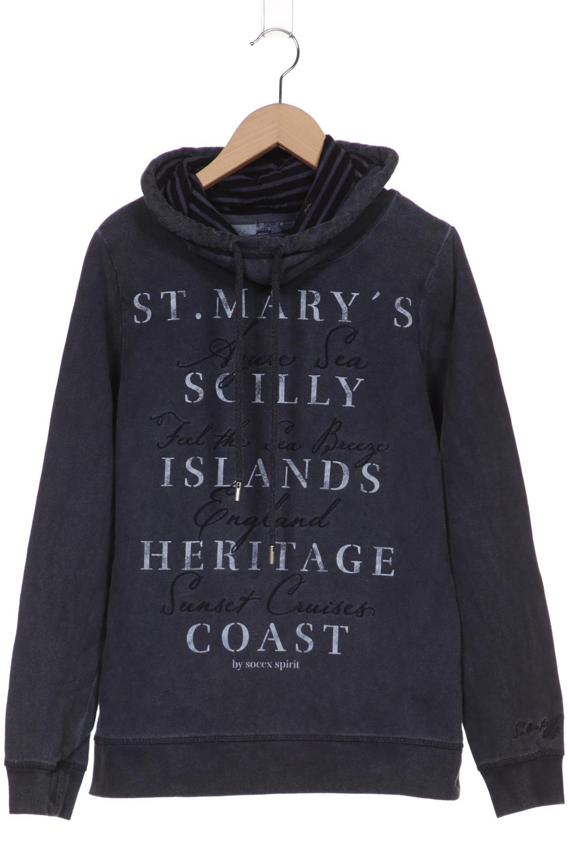 

Soccx Damen Kapuzenpullover, marineblau, Gr. 36