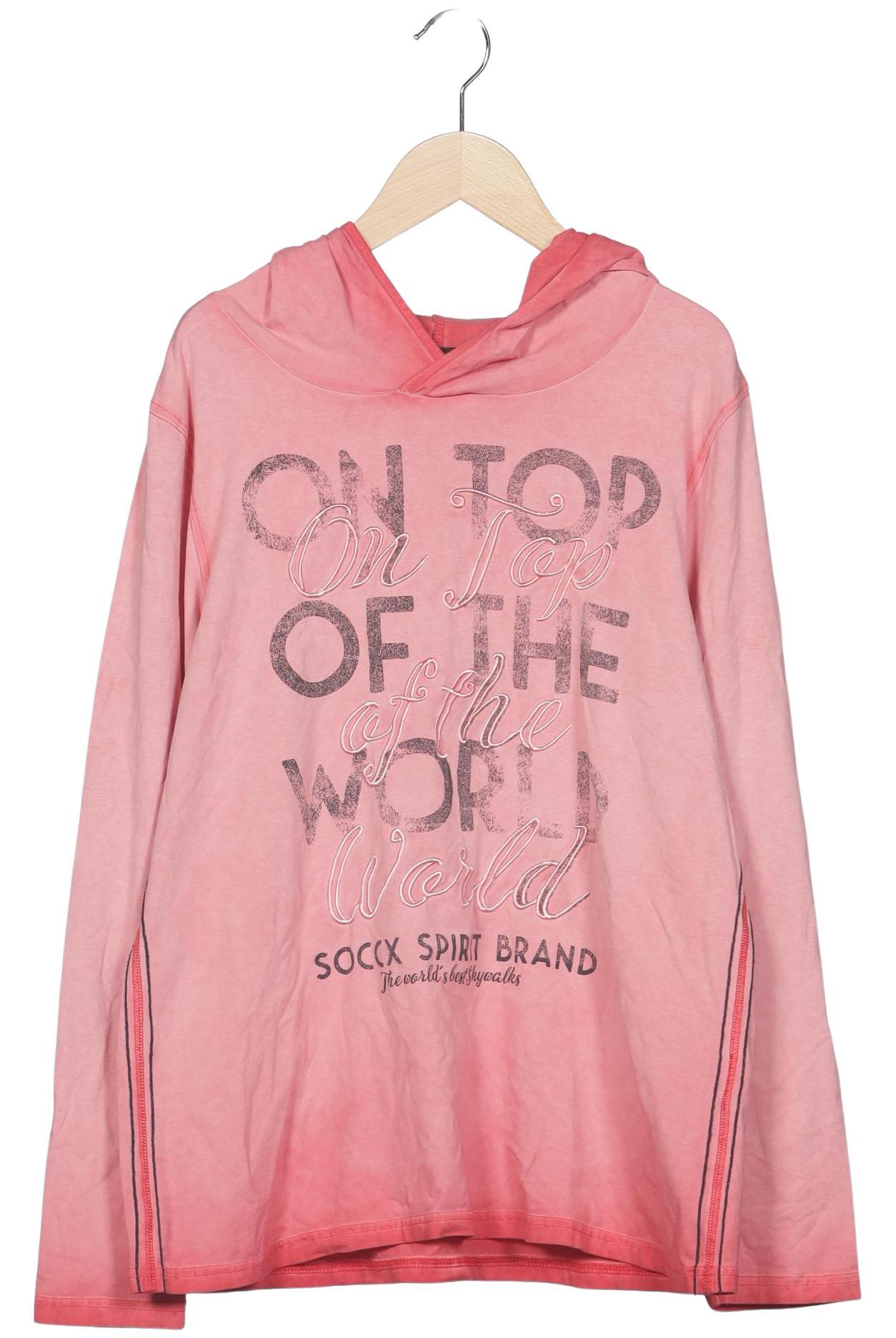 

Soccx Damen Kapuzenpullover, pink, Gr. 44