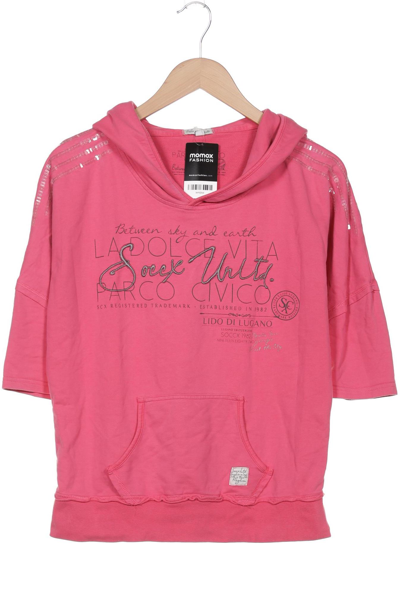 

Soccx Damen Kapuzenpullover, pink, Gr. 36