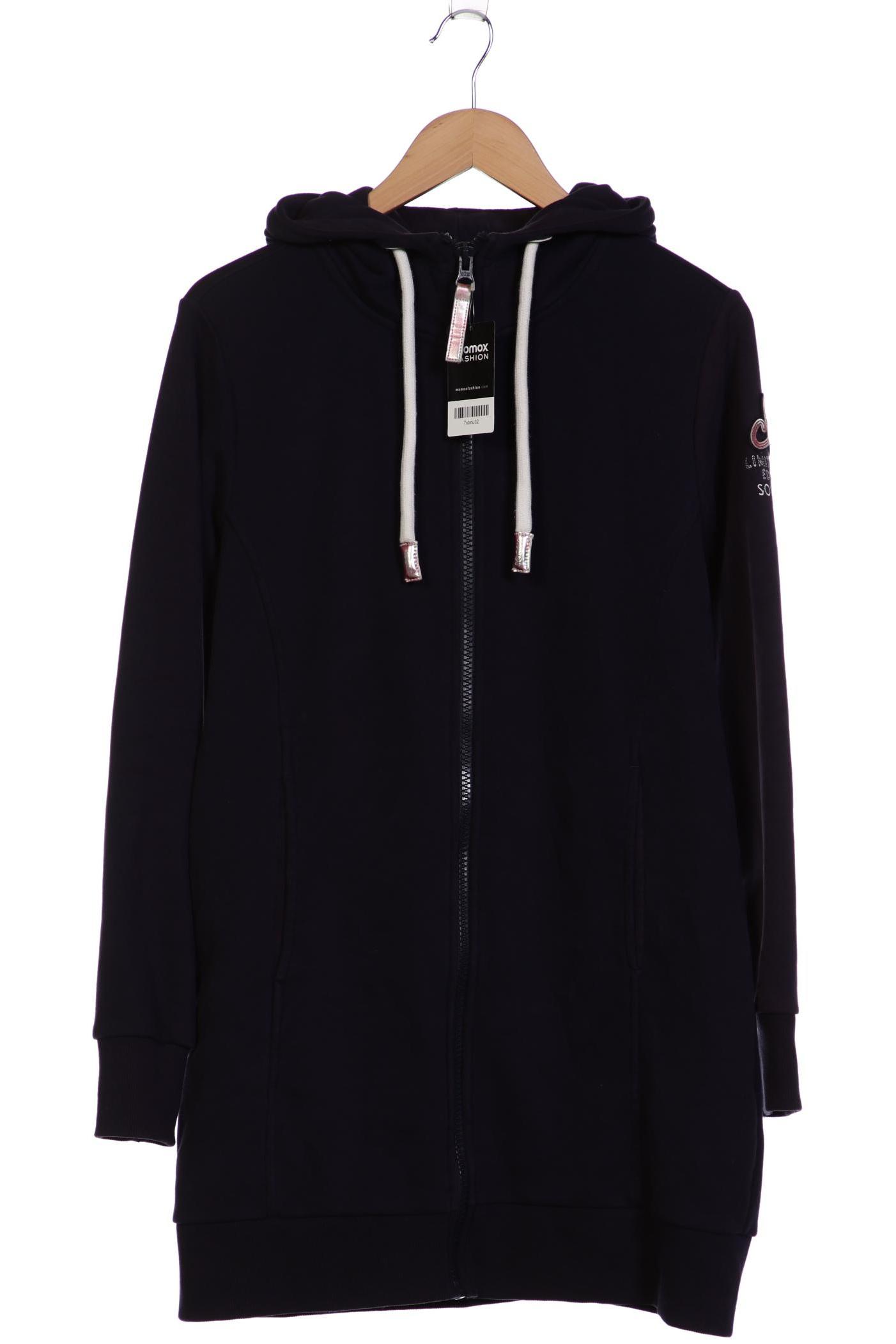 

Soccx Damen Kapuzenpullover, marineblau, Gr. 42