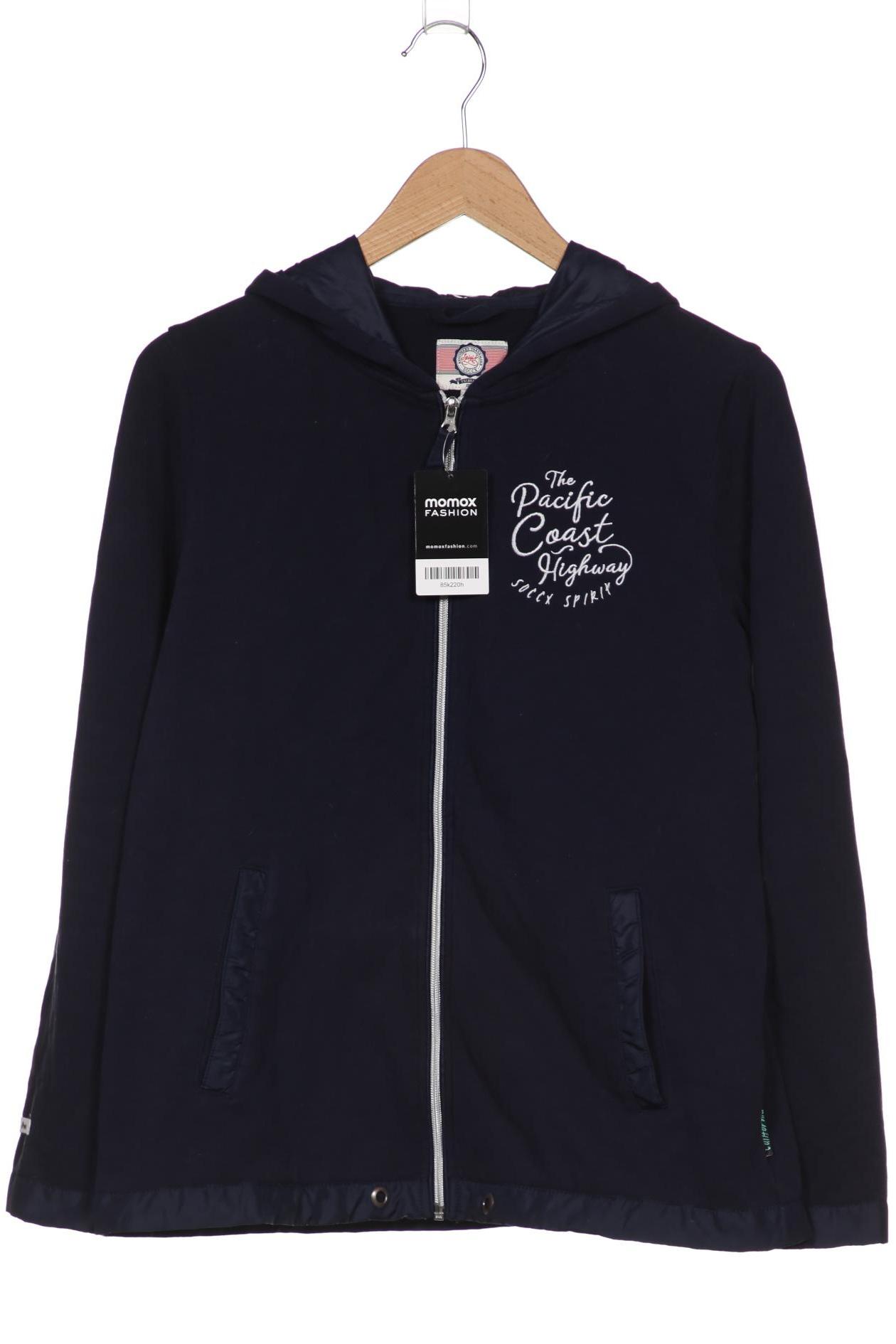 

SOCCX Damen Kapuzenpullover, marineblau