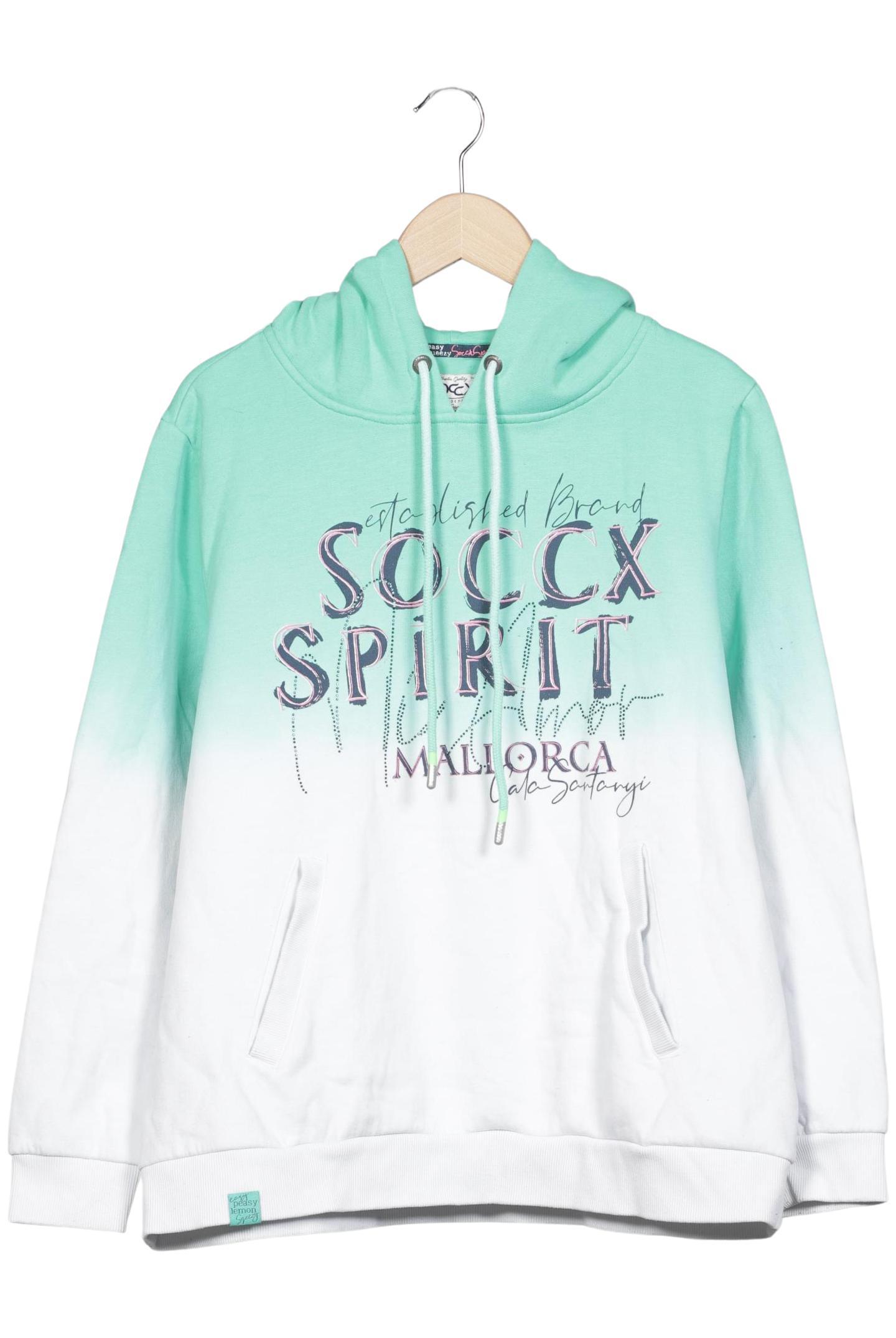 

Soccx Damen Kapuzenpullover, mehrfarbig, Gr. 44