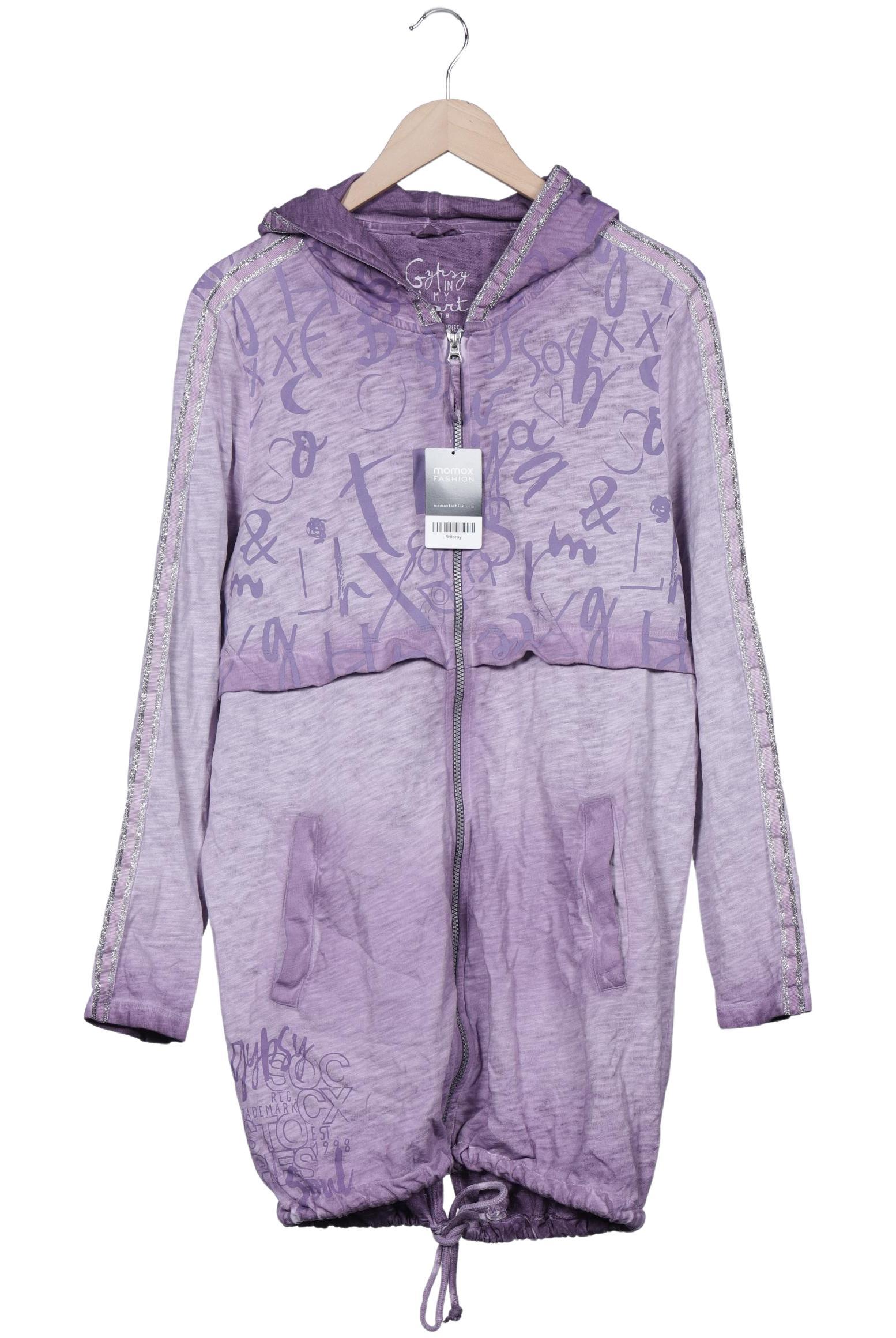 

Soccx Damen Kapuzenpullover, flieder, Gr. 40