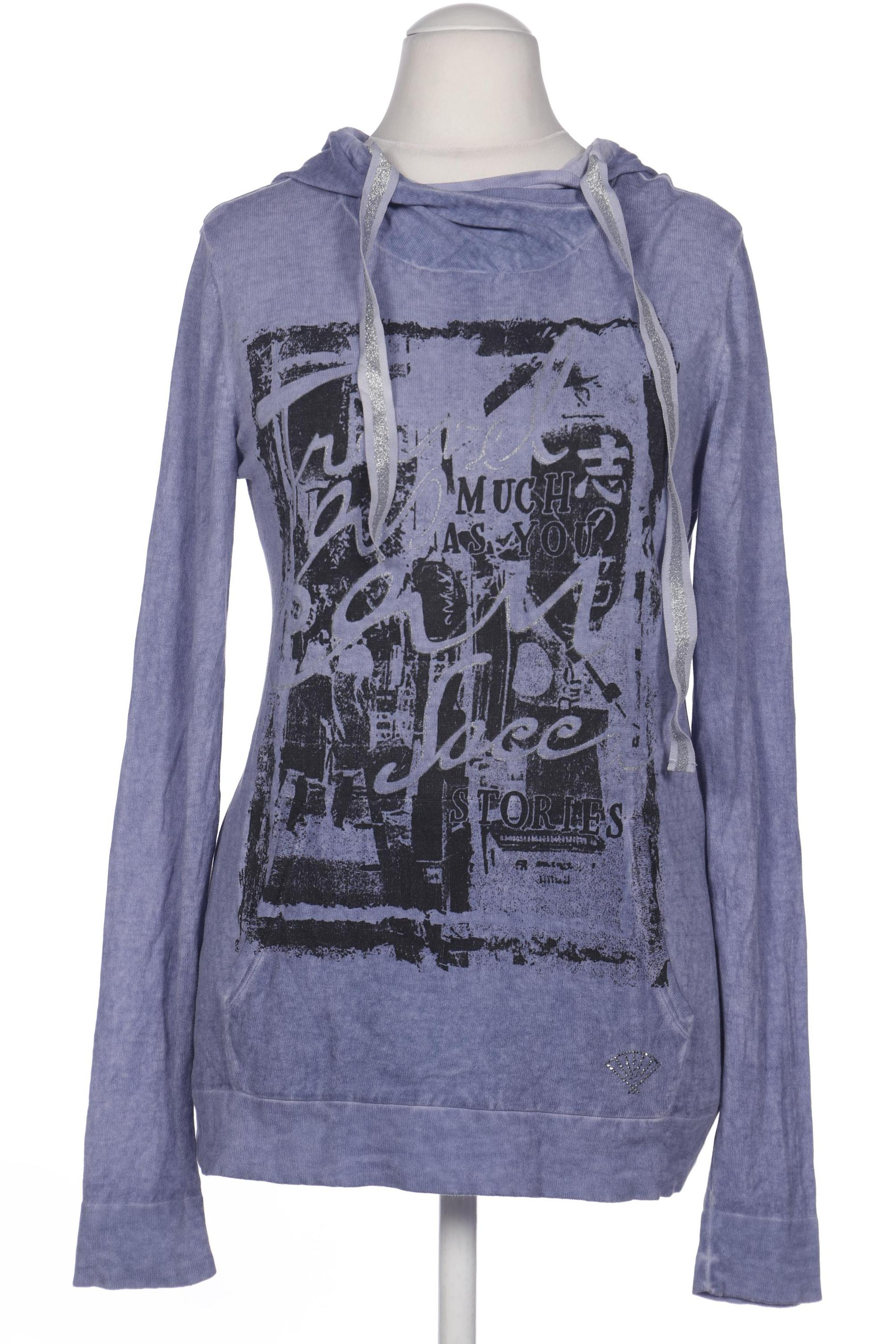 

Soccx Damen Kapuzenpullover, flieder, Gr. 38