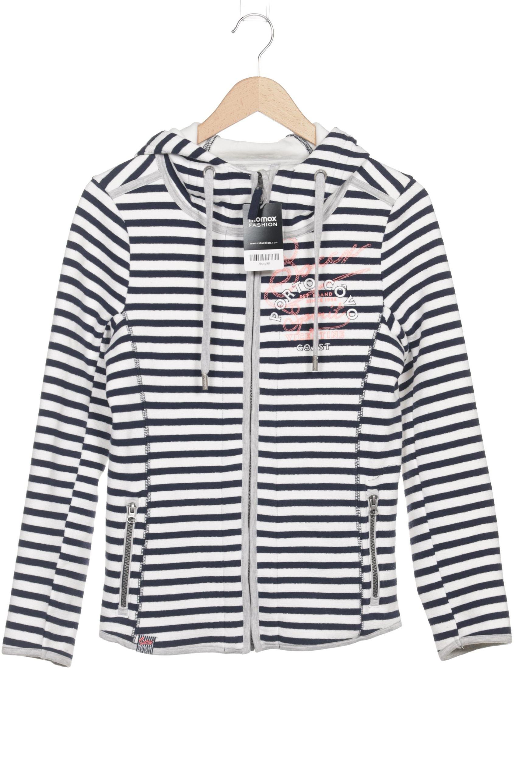 

Soccx Damen Kapuzenpullover, marineblau, Gr. 34