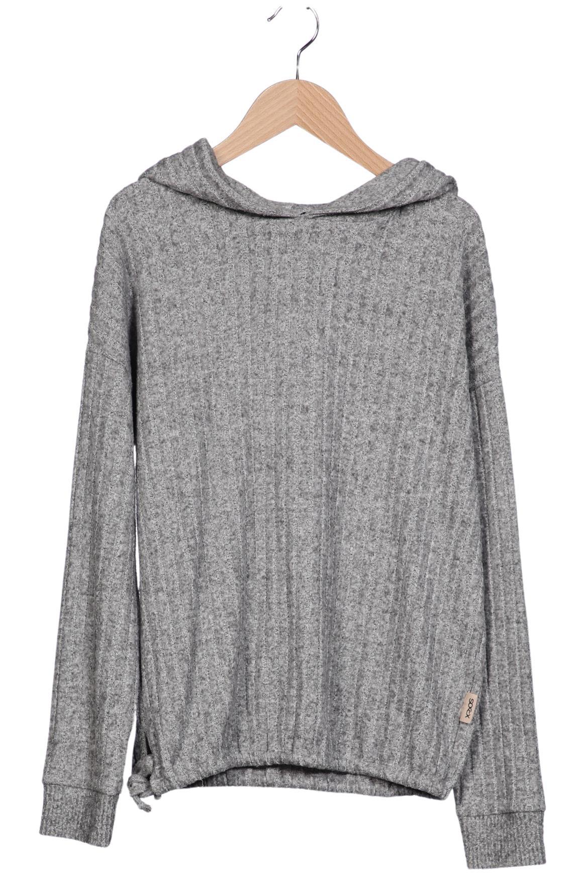 

Soccx Damen Kapuzenpullover, grau, Gr. 36