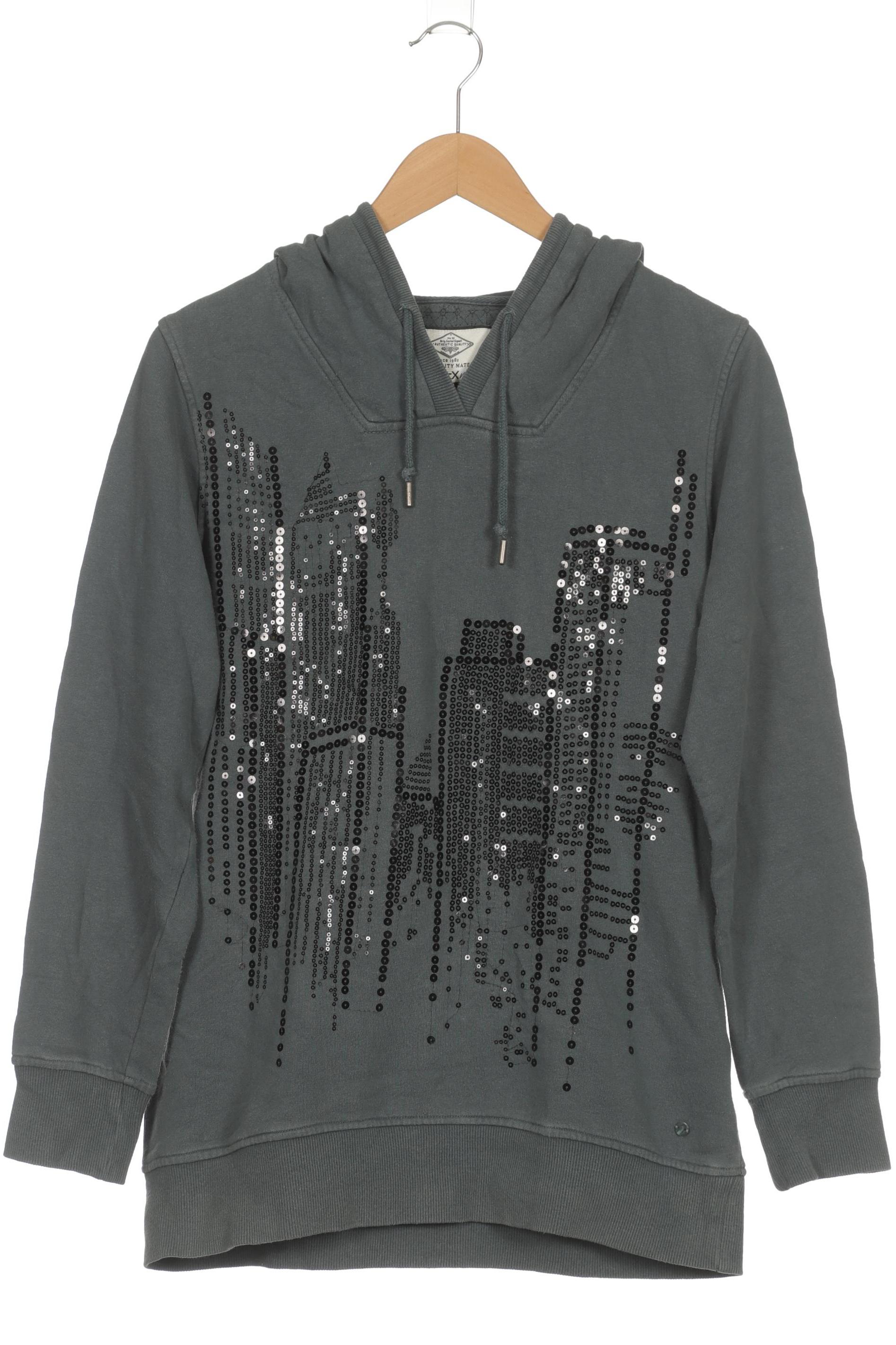

Soccx Damen Kapuzenpullover, türkis, Gr. 38