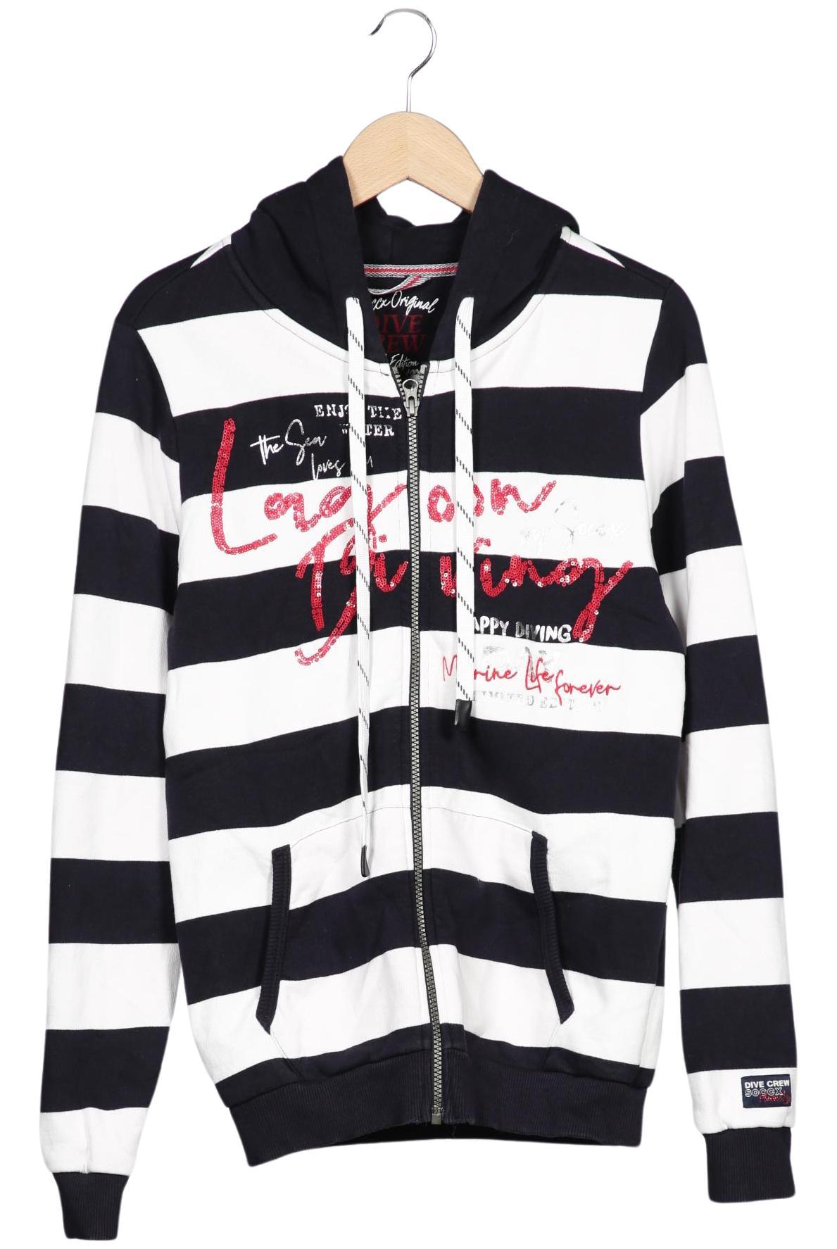 

Soccx Damen Kapuzenpullover, mehrfarbig, Gr. 36