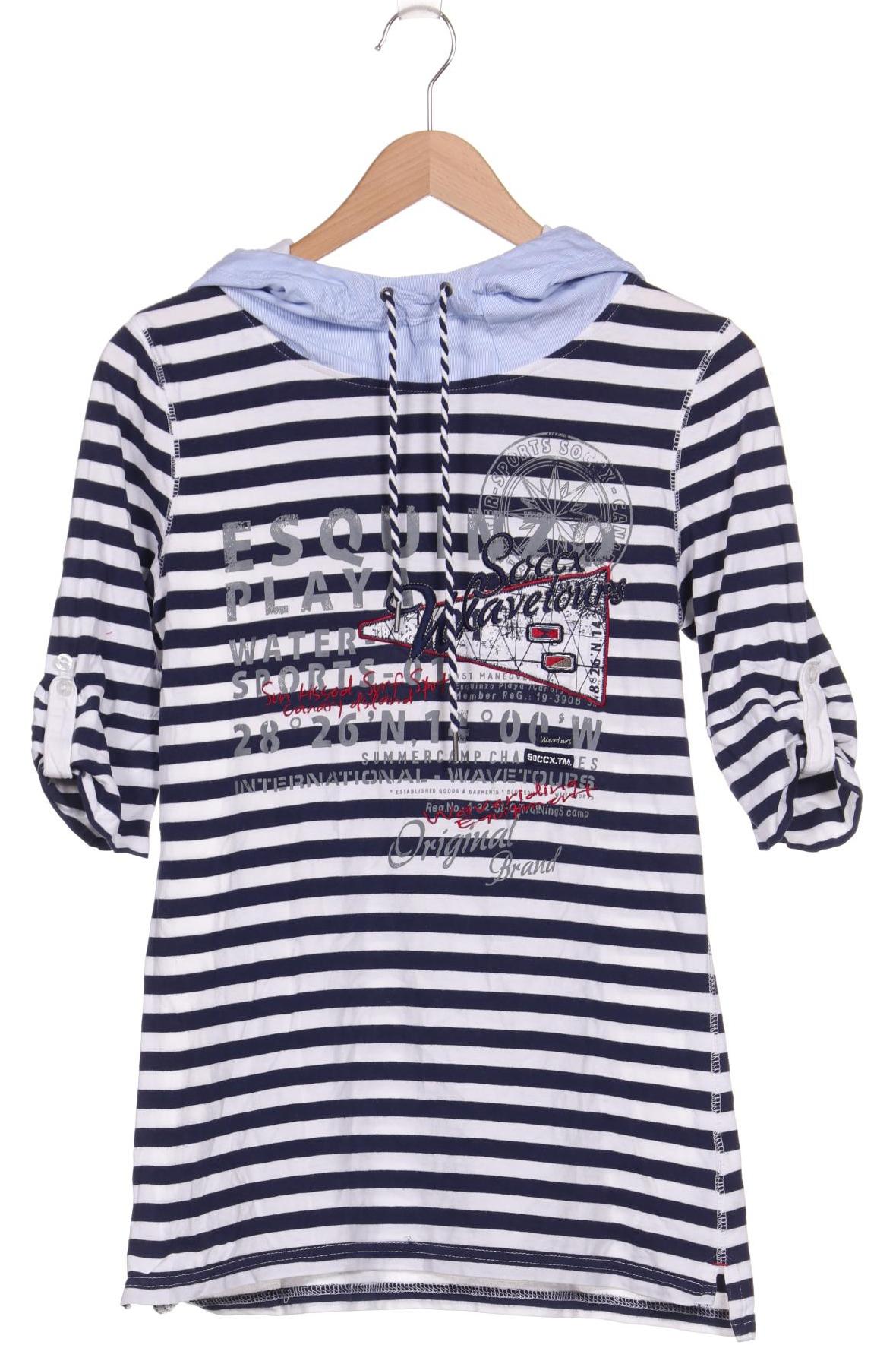 

SOCCX Damen Kapuzenpullover, marineblau