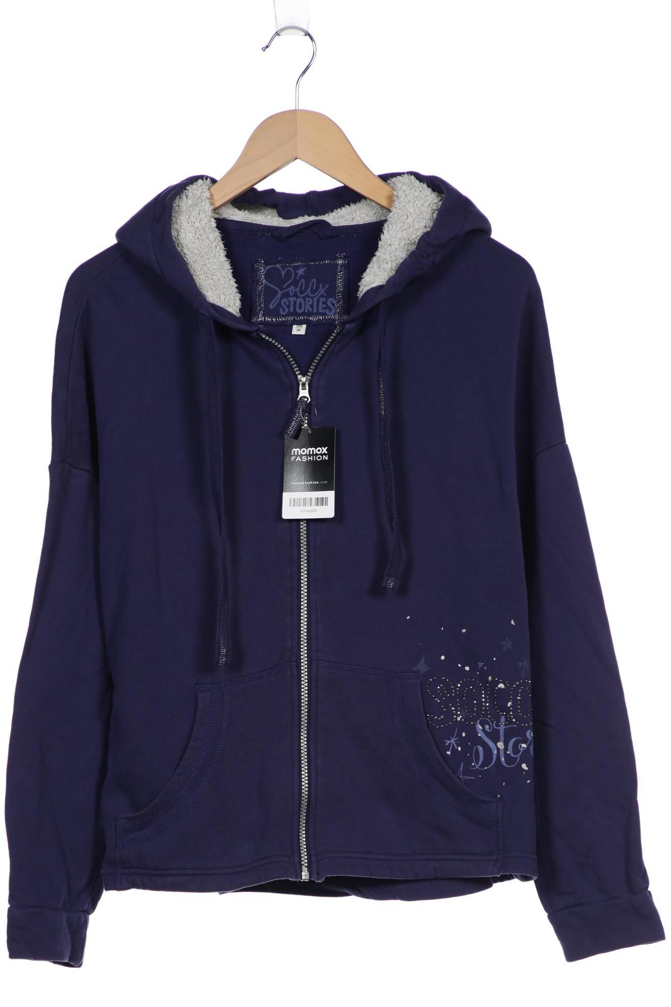 

SOCCX Damen Kapuzenpullover, blau