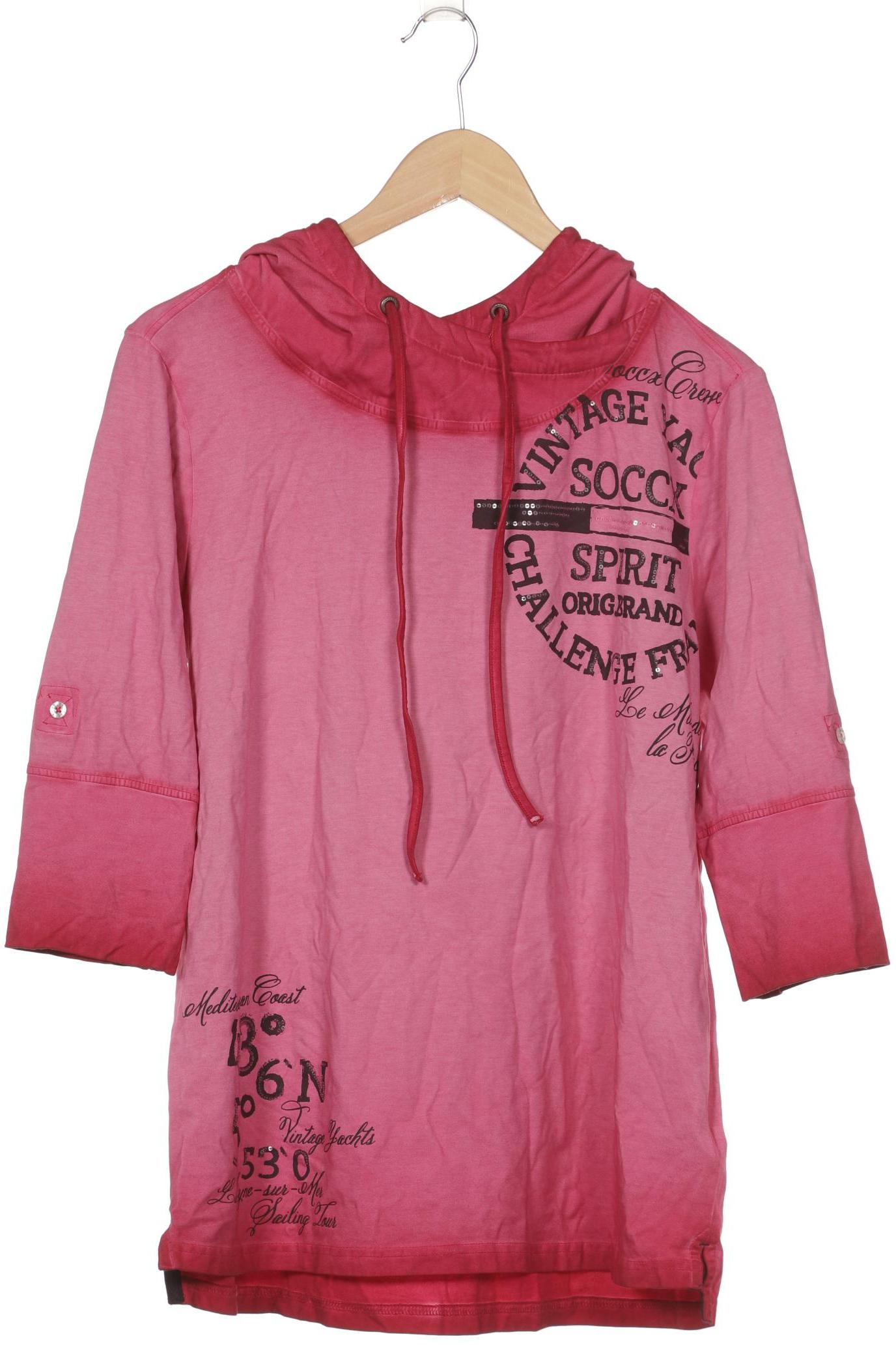 

Soccx Damen Kapuzenpullover, pink, Gr. 42