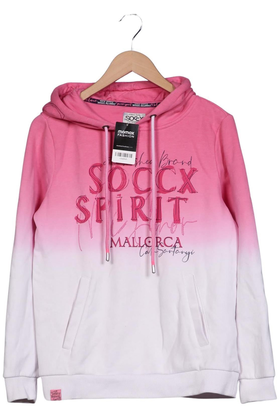 

Soccx Damen Kapuzenpullover, mehrfarbig, Gr. 38