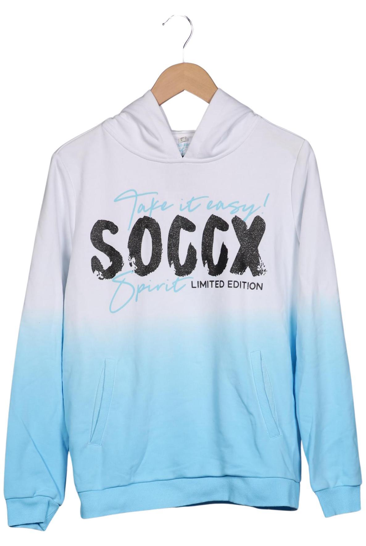 

Soccx Damen Kapuzenpullover, mehrfarbig, Gr. 40