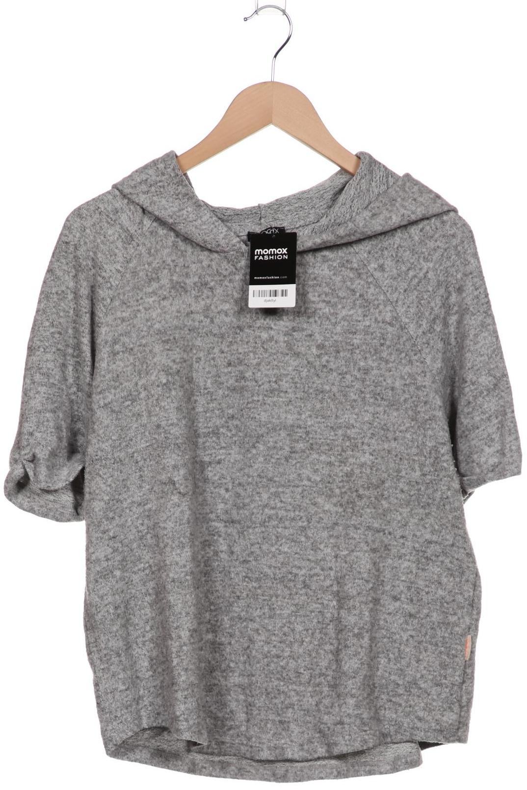 

SOCCX Damen Kapuzenpullover, grau