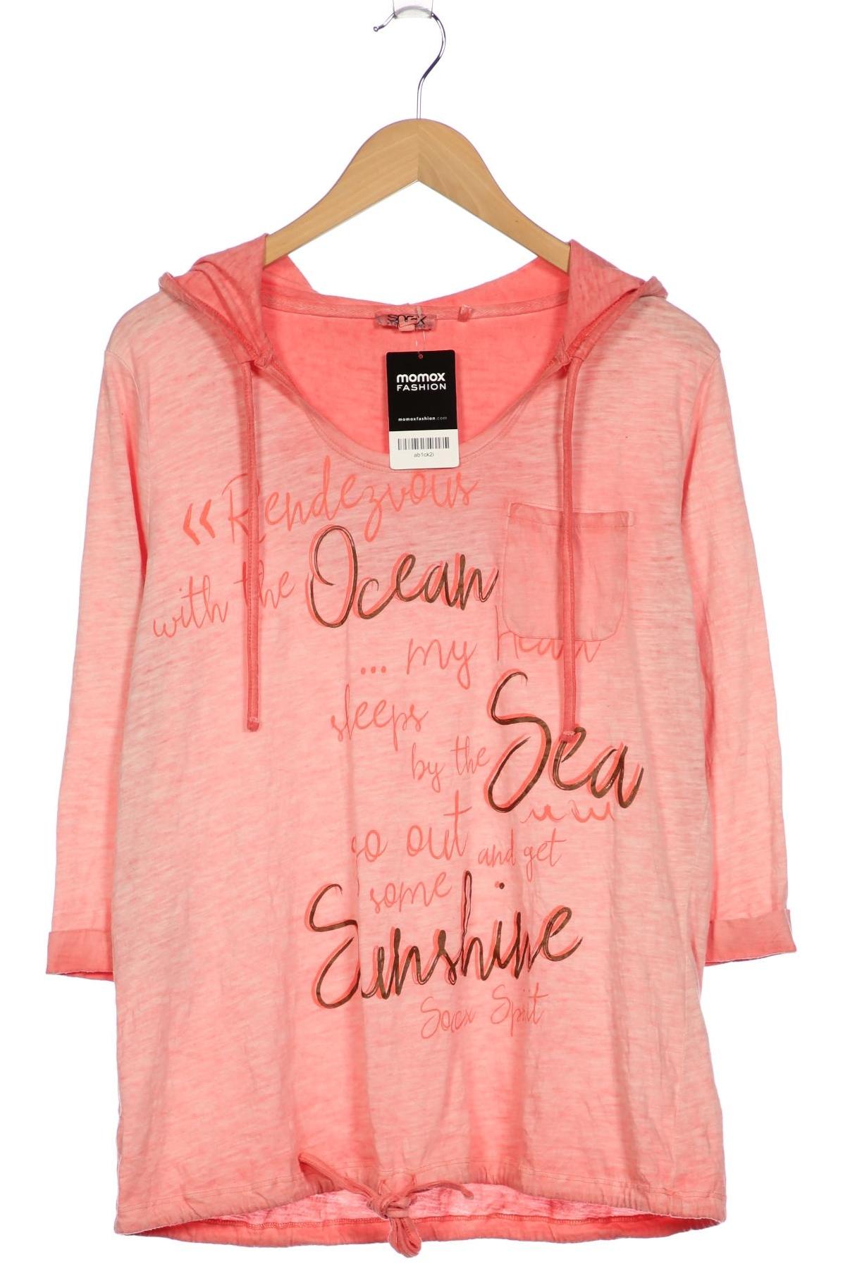 

Soccx Damen Kapuzenpullover, pink, Gr. 40