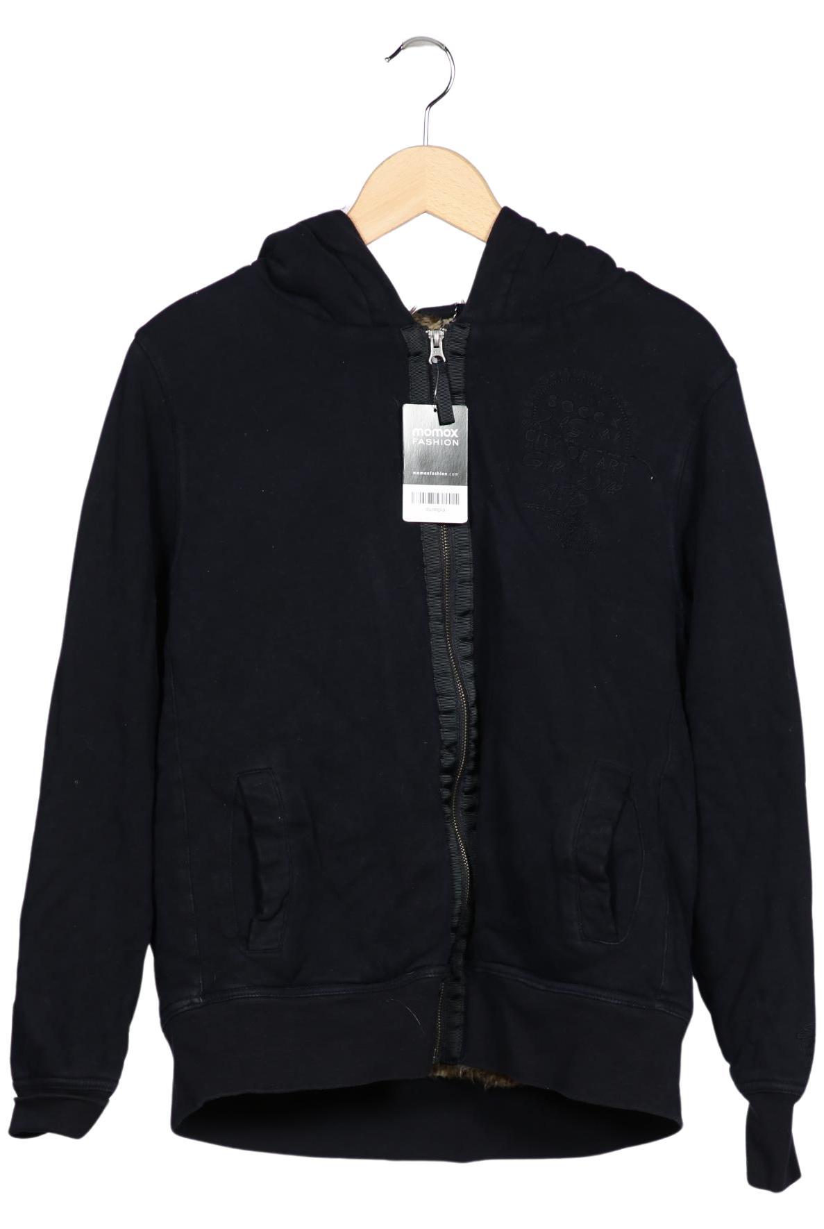 

Soccx Damen Kapuzenpullover, marineblau, Gr. 40