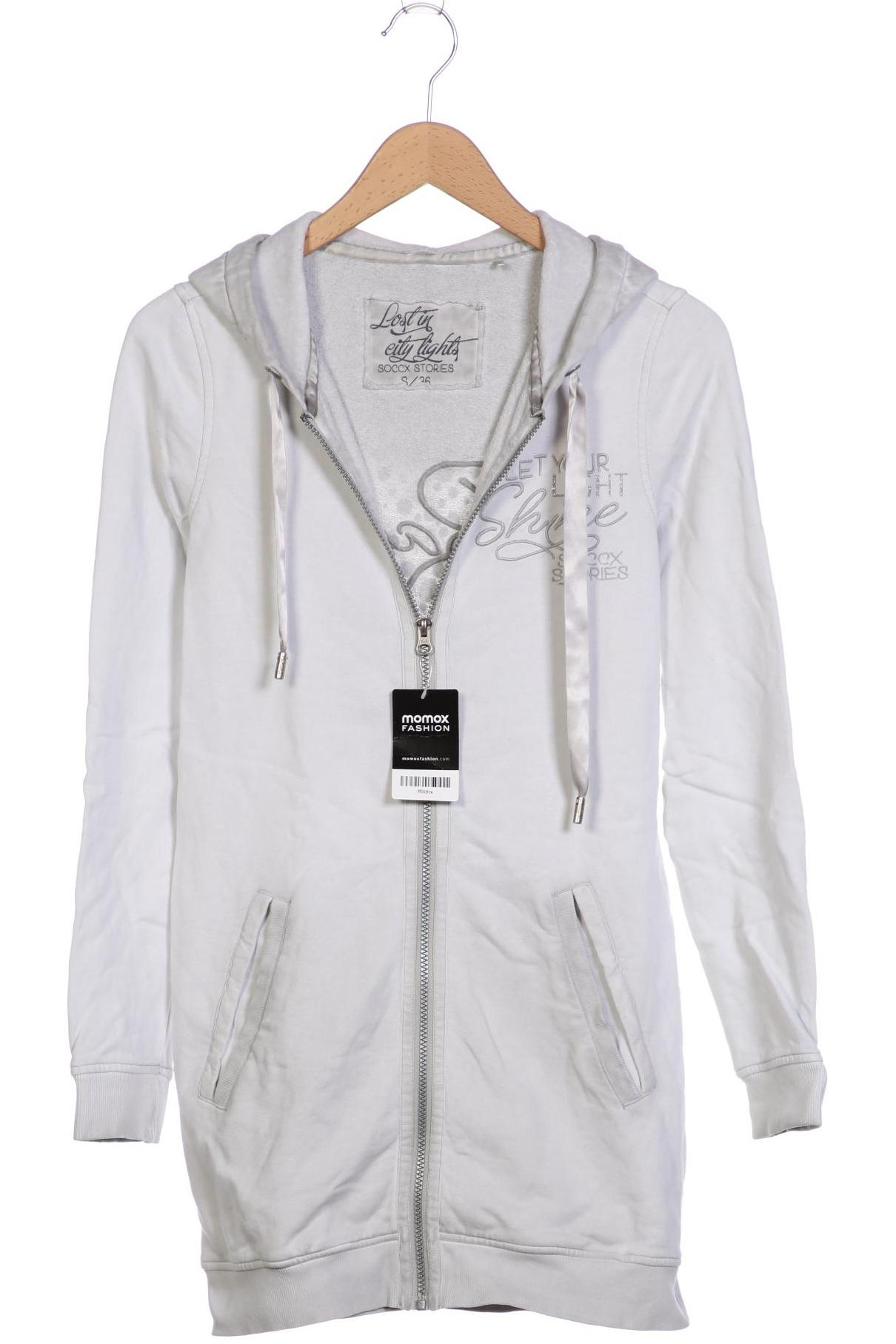 

SOCCX Damen Kapuzenpullover, beige