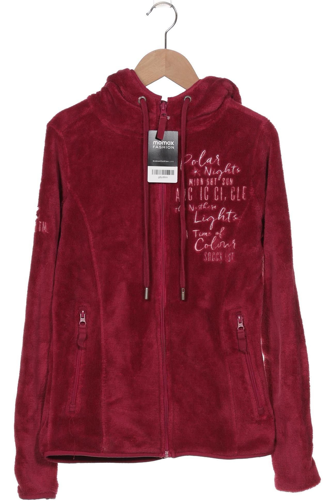 

Soccx Damen Kapuzenpullover, bordeaux, Gr. 36