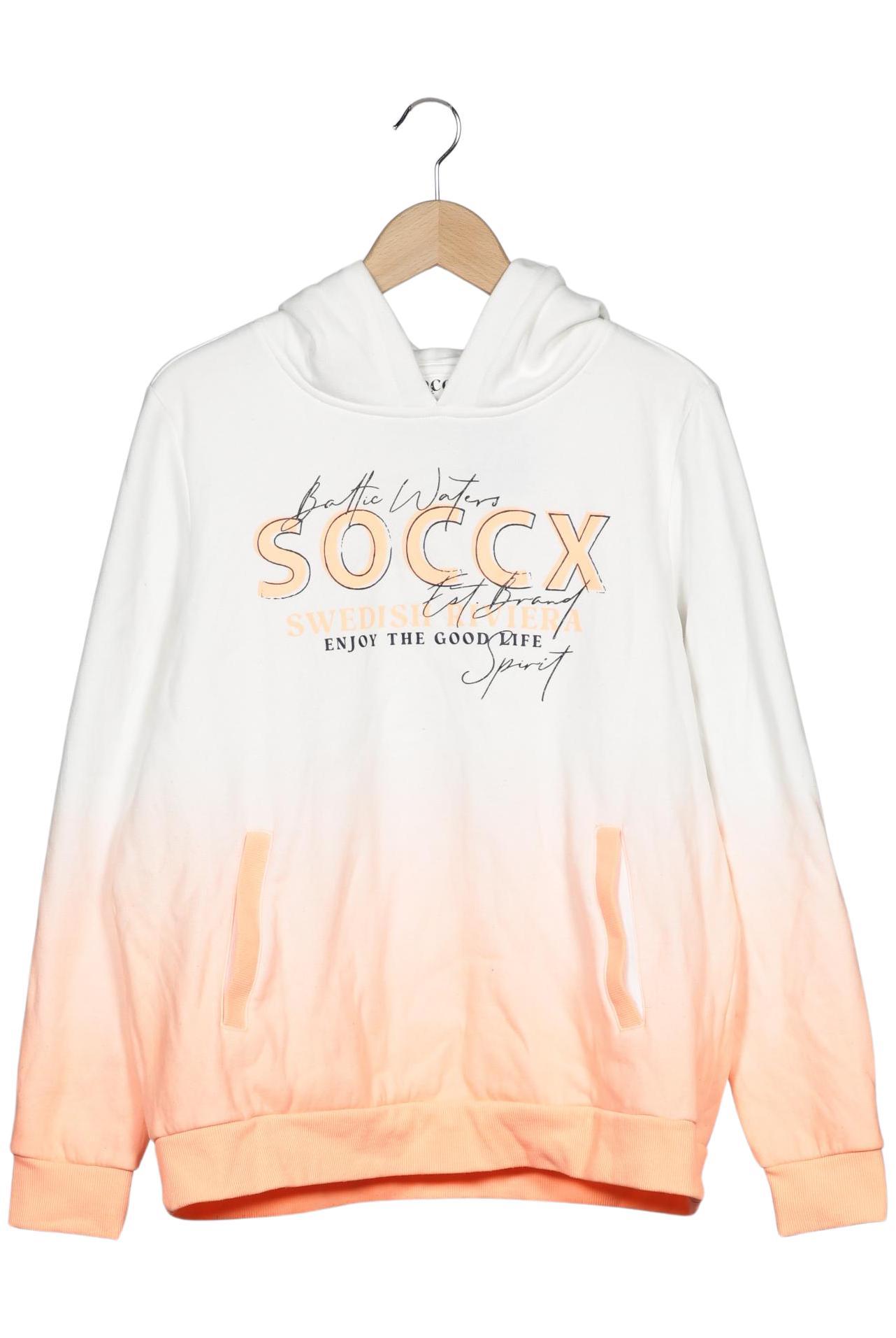 

Soccx Damen Kapuzenpullover, mehrfarbig, Gr. 42