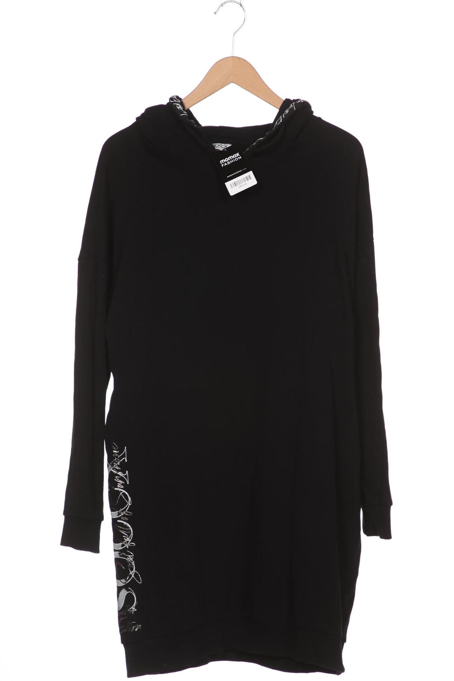 

Soccx Damen Kapuzenpullover, schwarz, Gr. 48