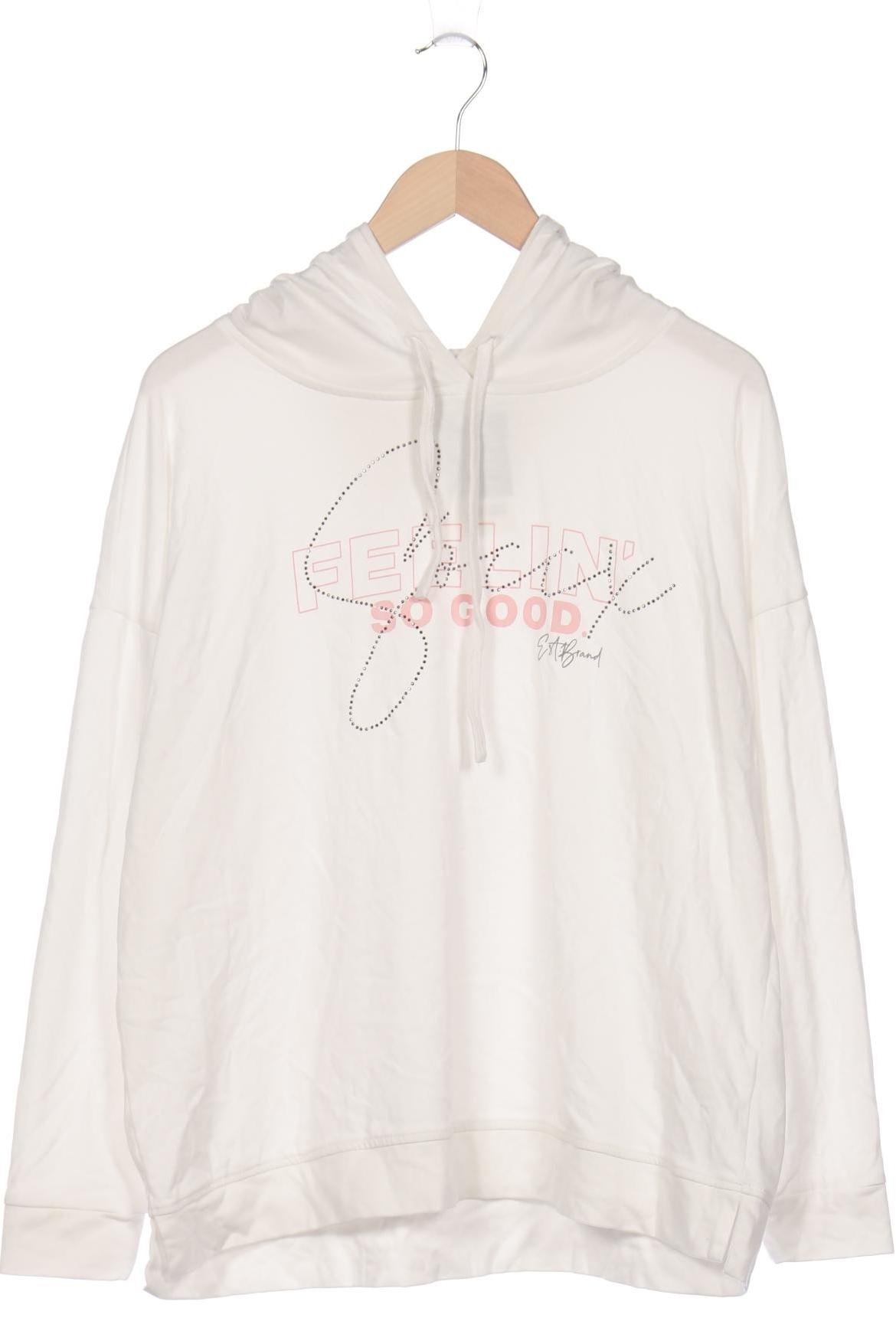 

Soccx Damen Kapuzenpullover, weiß, Gr. 40