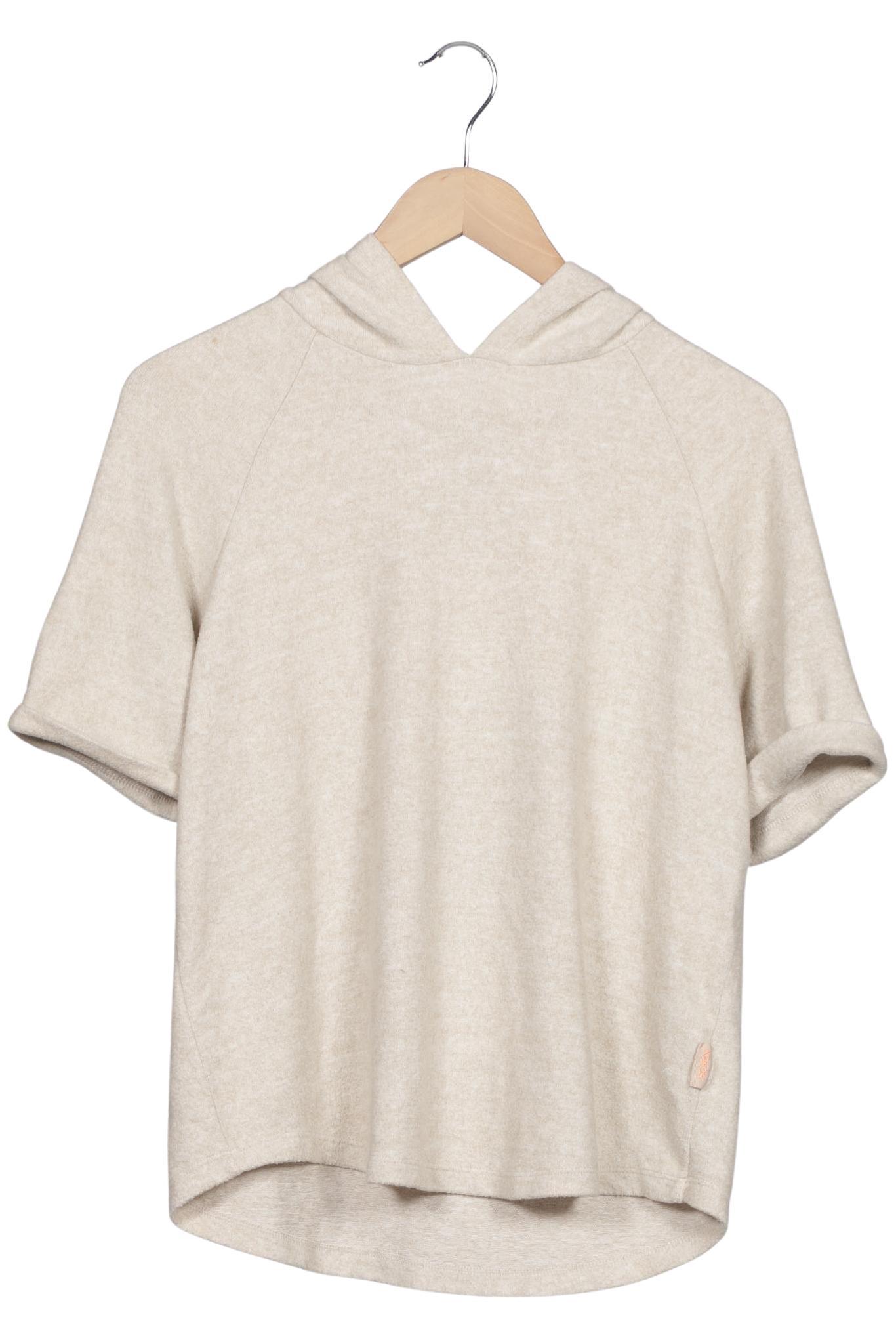 

Soccx Damen Kapuzenpullover, beige, Gr. 38