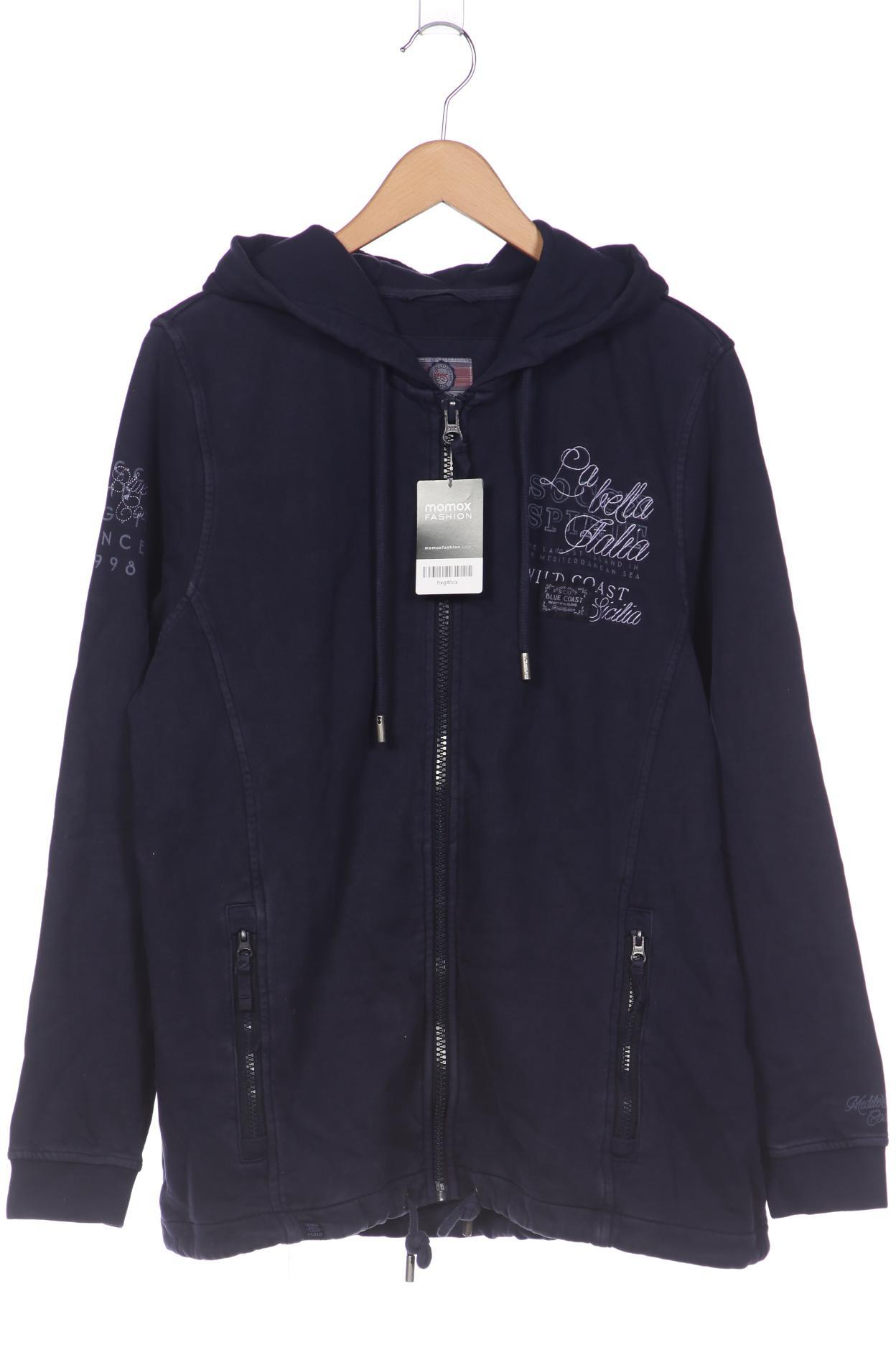 

Soccx Damen Kapuzenpullover, marineblau, Gr. 44