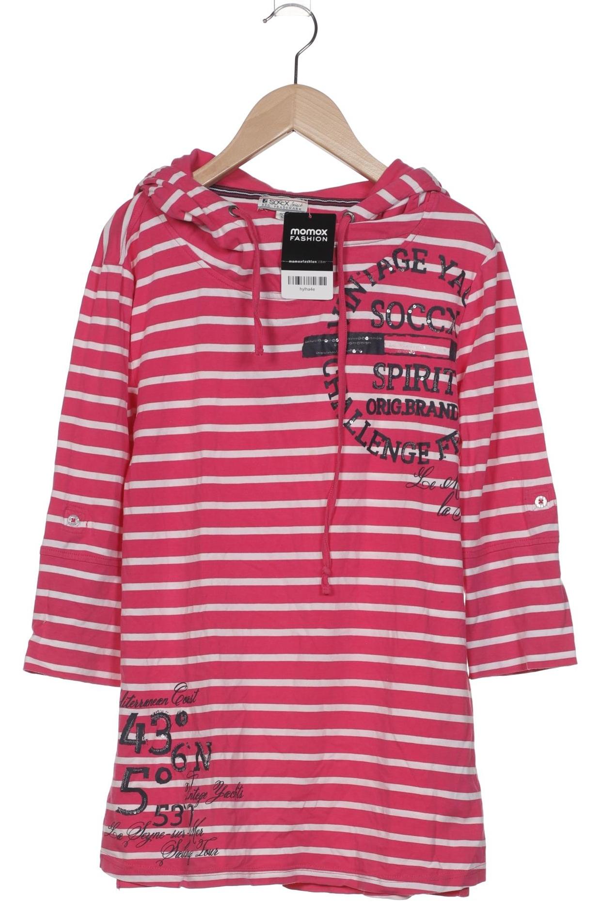 

Soccx Damen Kapuzenpullover, pink, Gr. 40