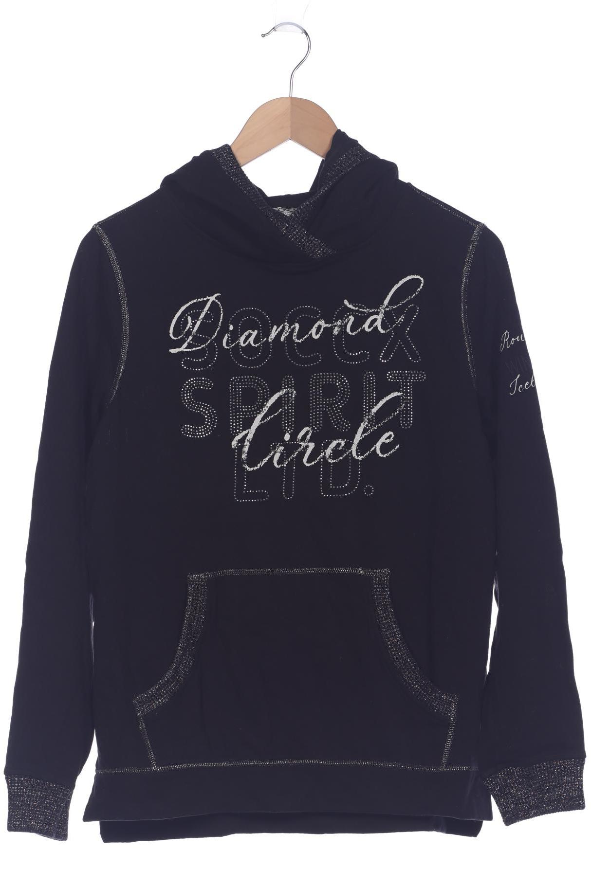 

Soccx Damen Kapuzenpullover, schwarz, Gr. 38