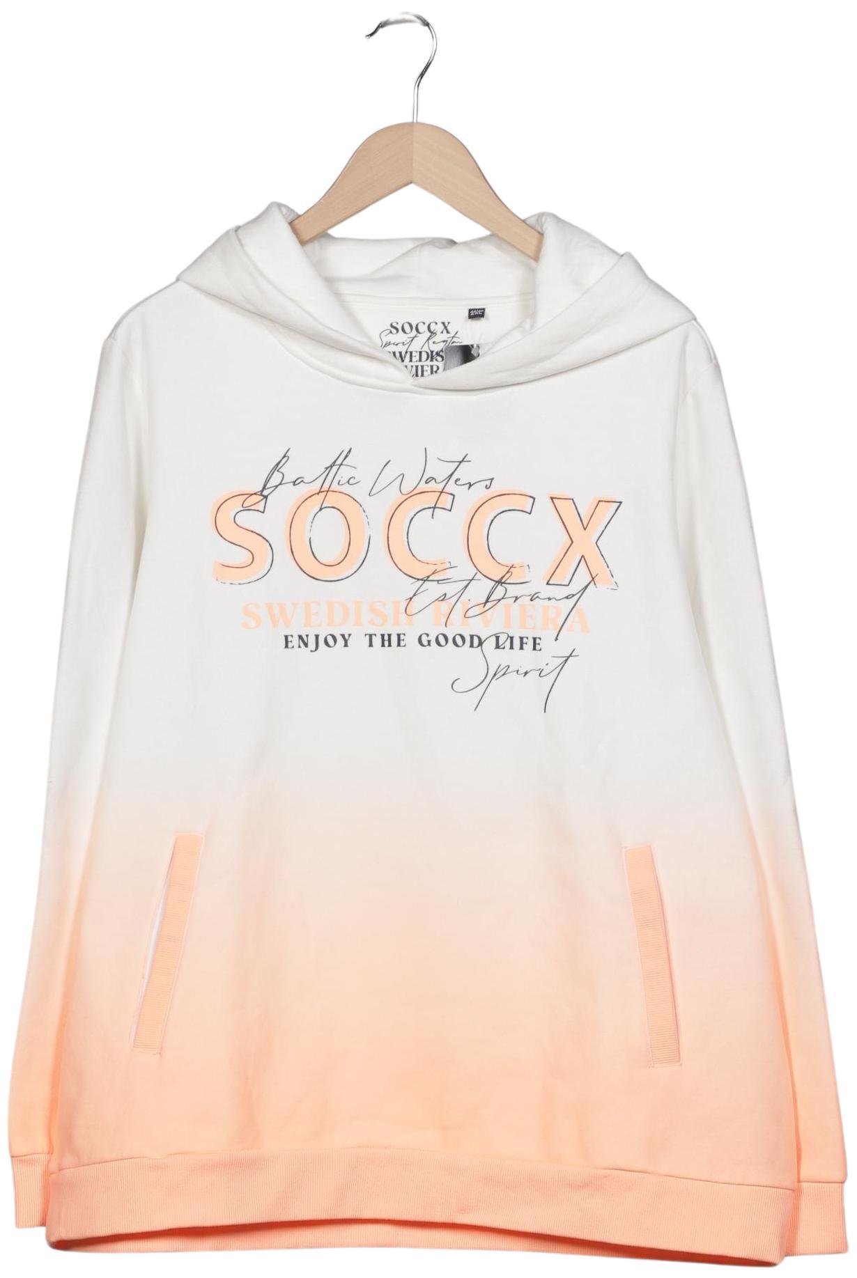 

Soccx Damen Kapuzenpullover, mehrfarbig, Gr. 46