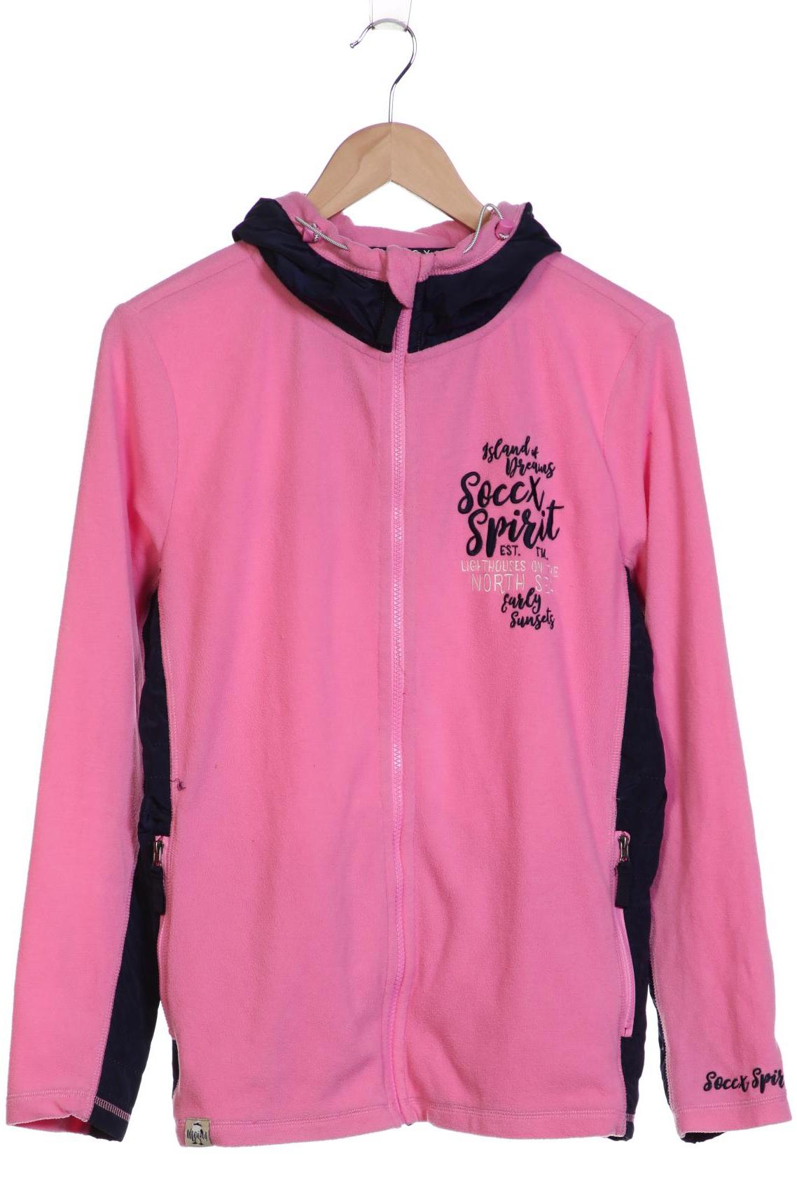 

Soccx Damen Kapuzenpullover, pink, Gr. 42