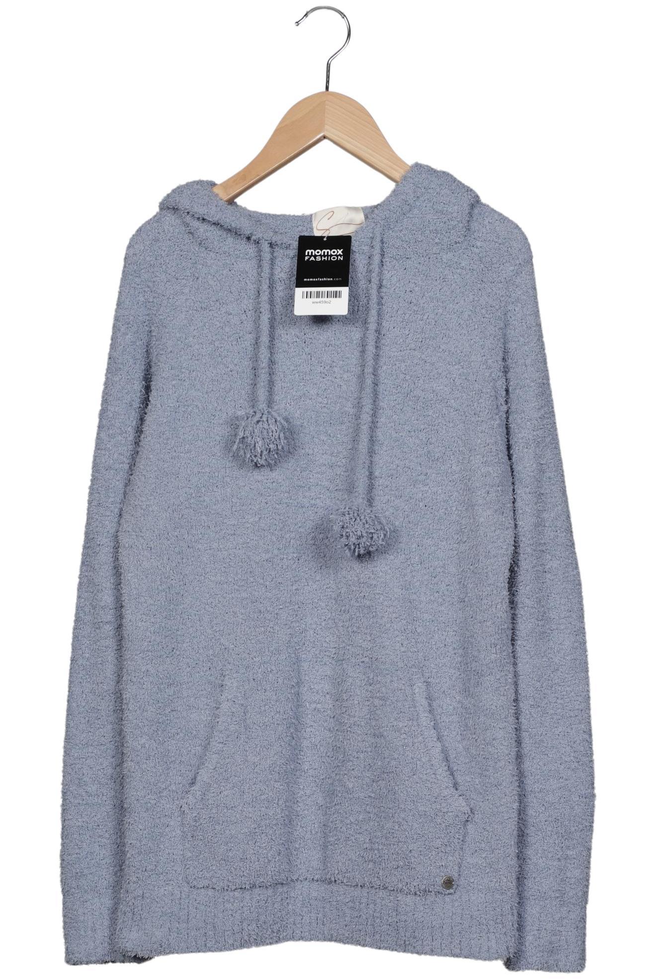 

Soccx Damen Kapuzenpullover, hellblau, Gr. 42