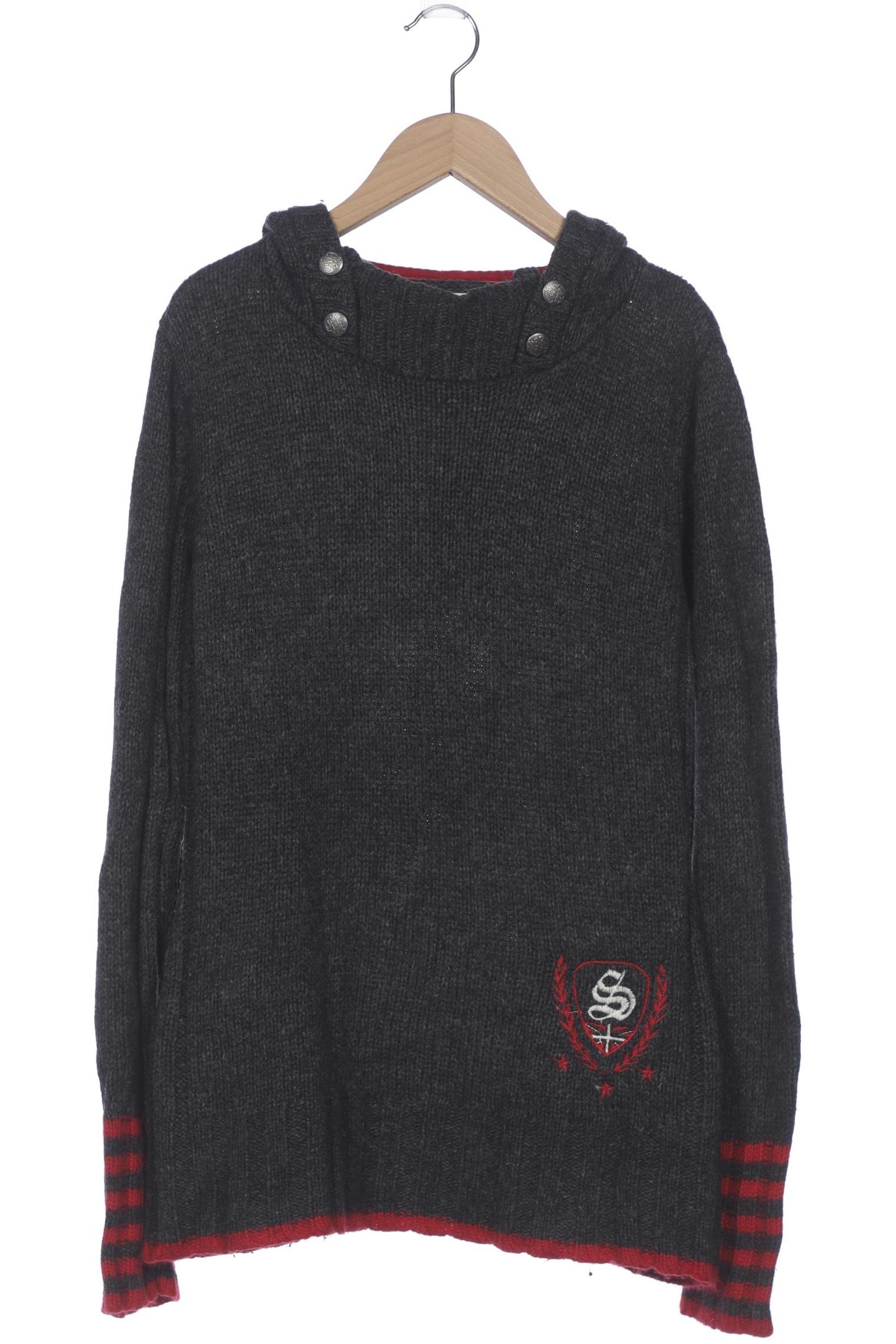 

Soccx Damen Kapuzenpullover, grau, Gr. 42