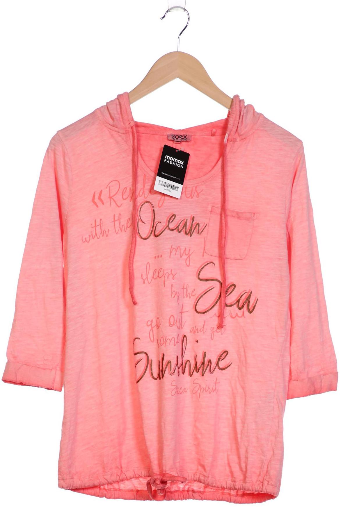 

Soccx Damen Kapuzenpullover, pink, Gr. 38