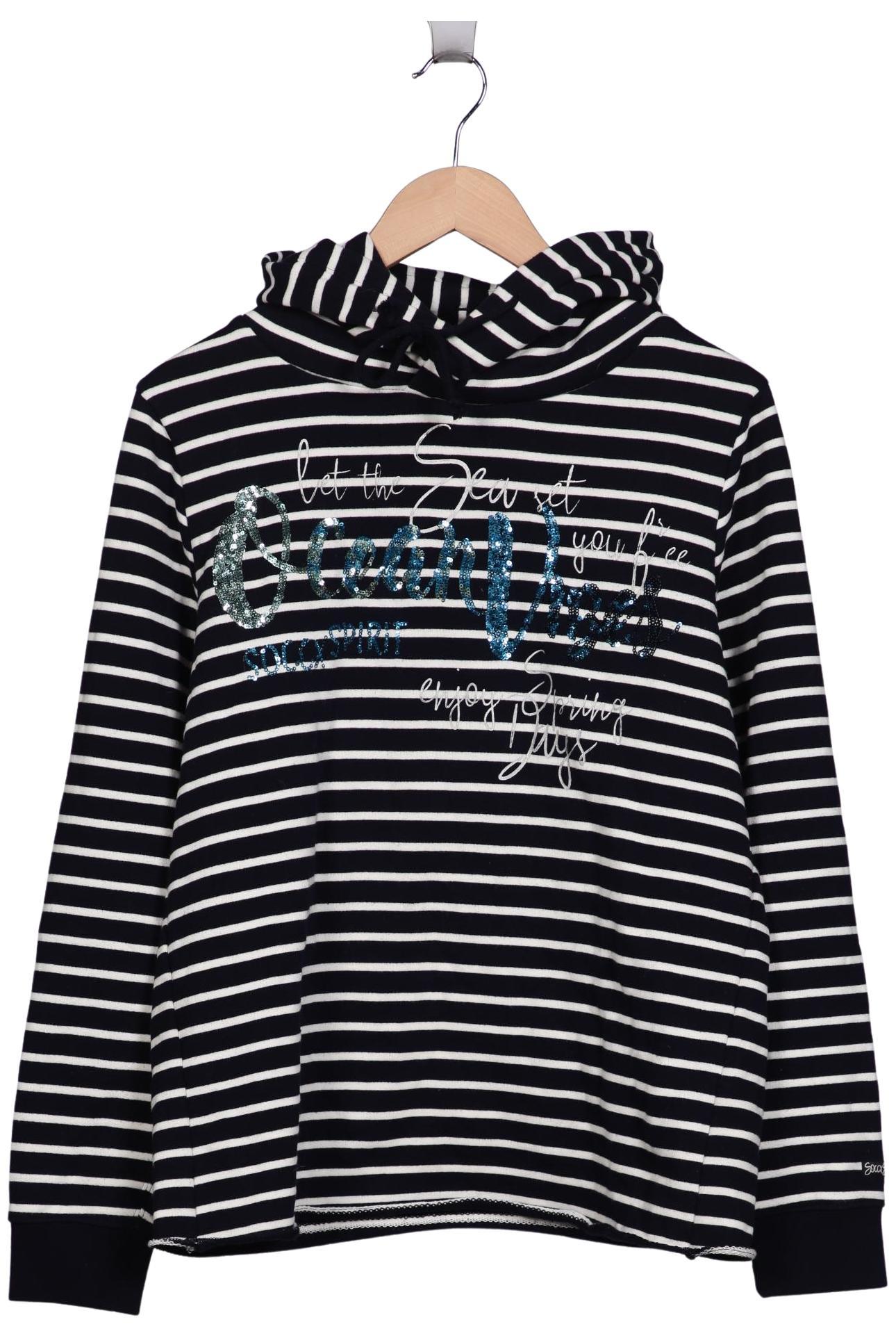 

Soccx Damen Kapuzenpullover, mehrfarbig, Gr. 40