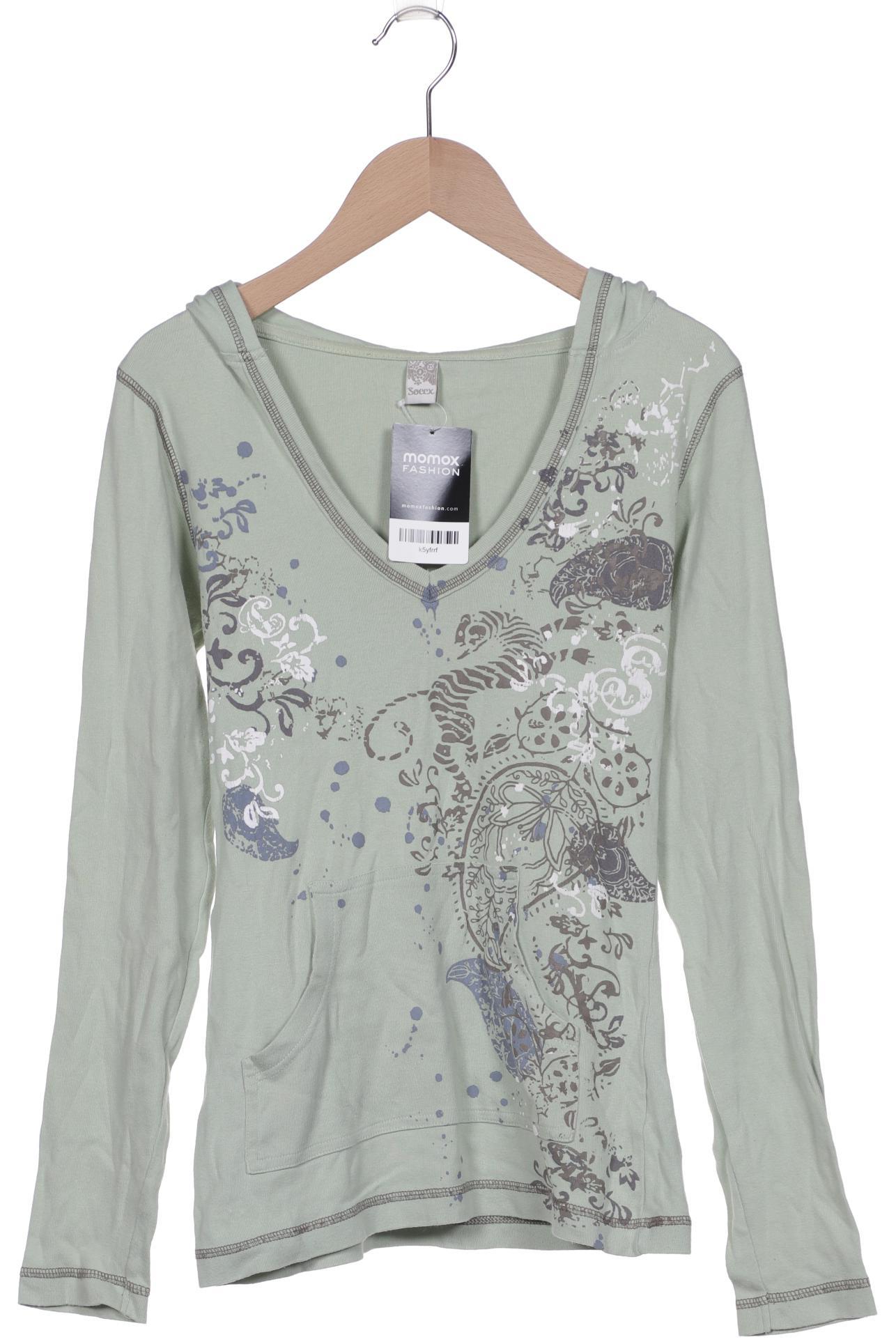 

SOCCX Damen Kapuzenpullover, hellgrün