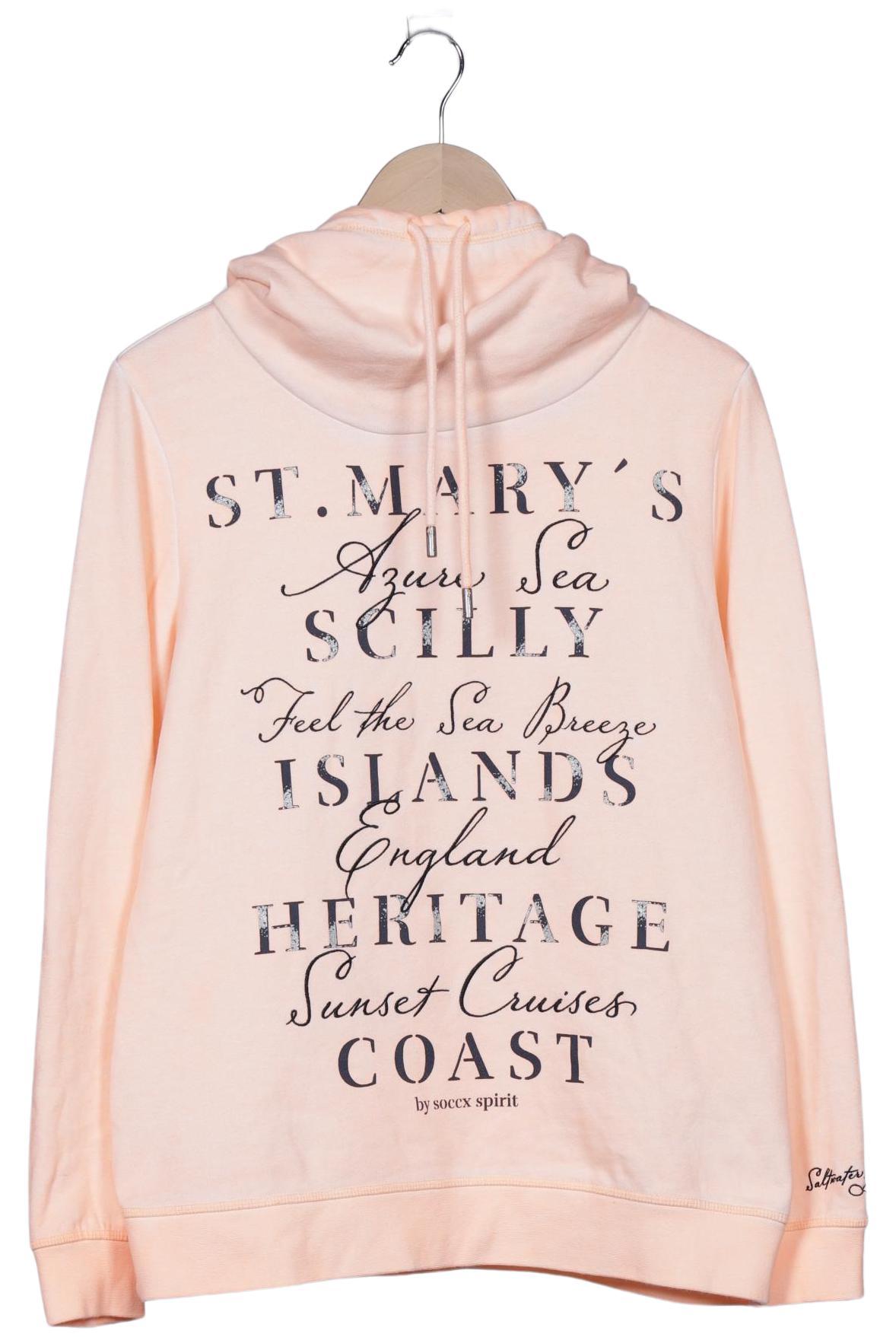 

Soccx Damen Kapuzenpullover, orange, Gr. 40
