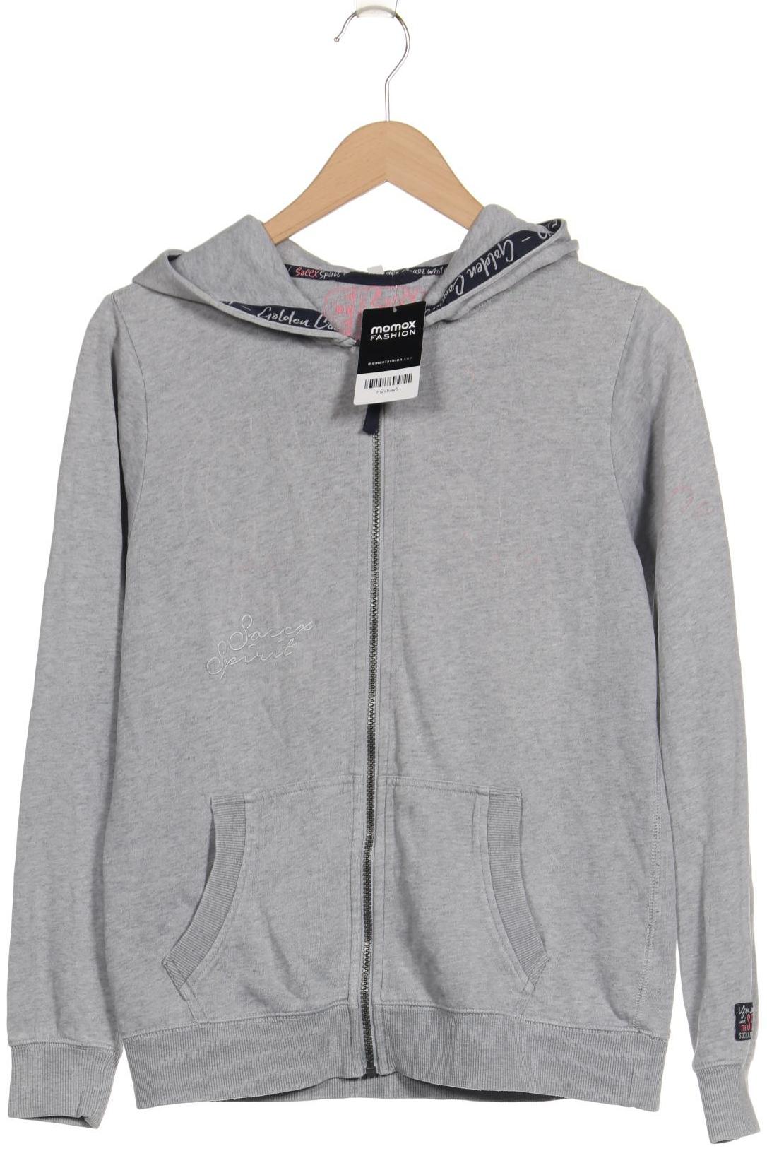 Thumbnail - Soccx Damen Kapuzenpullover, grau, Gr. 36