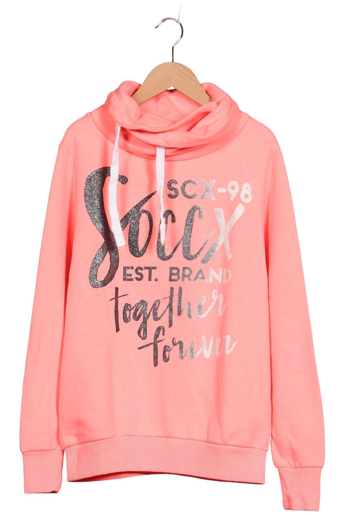 

Soccx Damen Kapuzenpullover, pink, Gr. 38