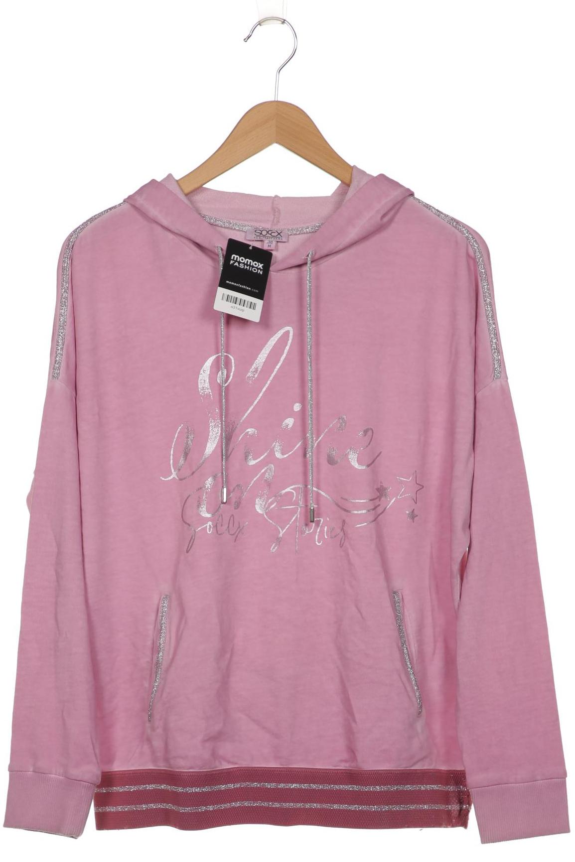 

SOCCX Damen Kapuzenpullover, pink