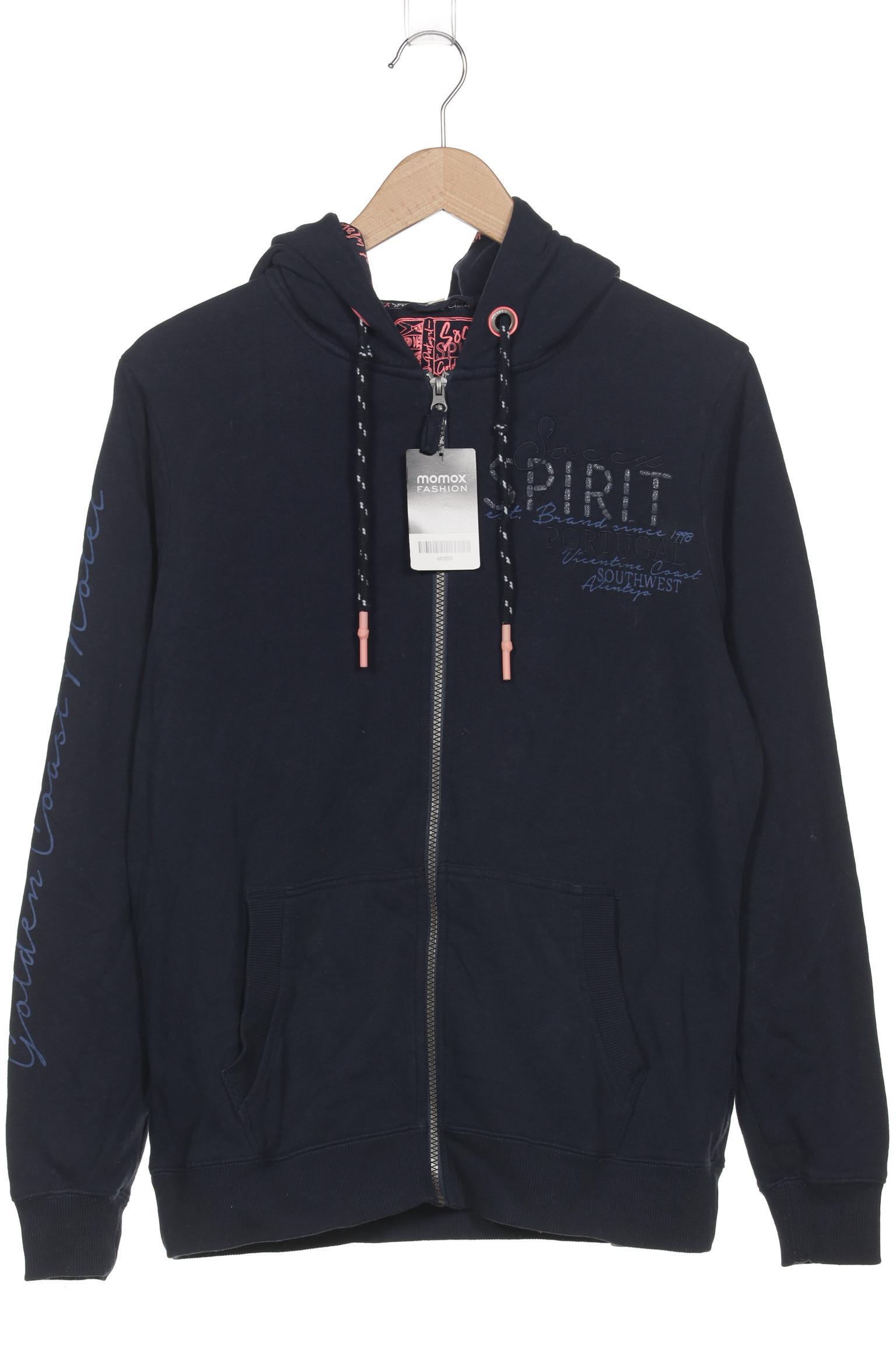 

Soccx Damen Kapuzenpullover, marineblau, Gr. 42