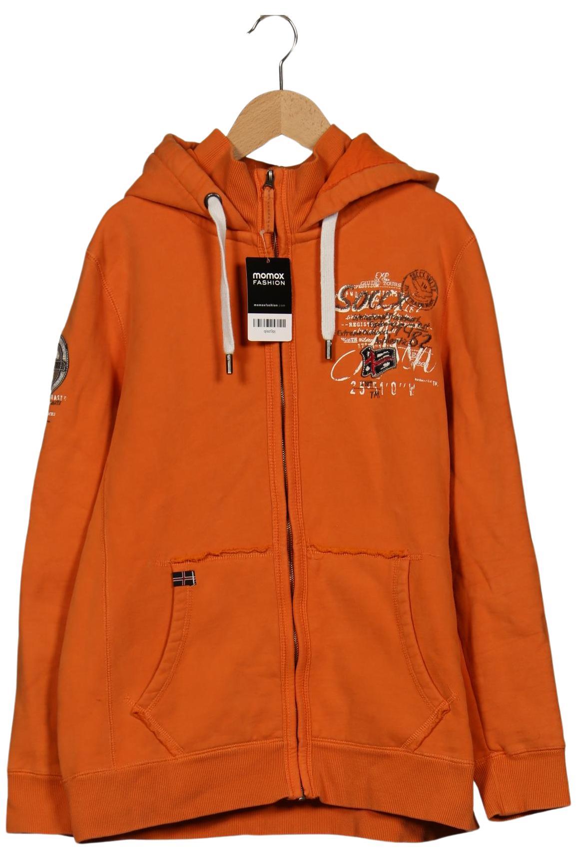 

Soccx Damen Kapuzenpullover, orange, Gr. 42