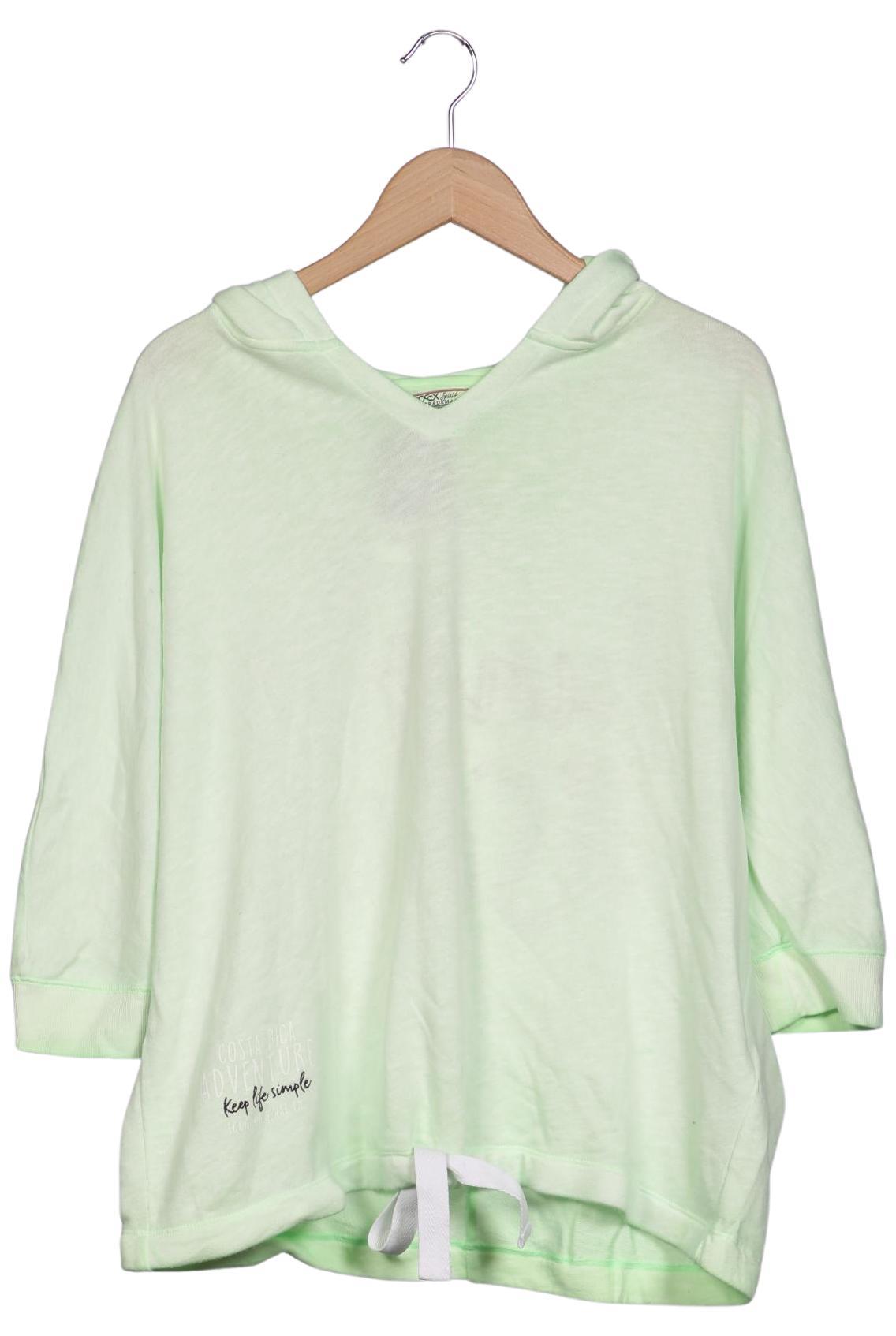 

Soccx Damen Kapuzenpullover, hellgrün, Gr. 38