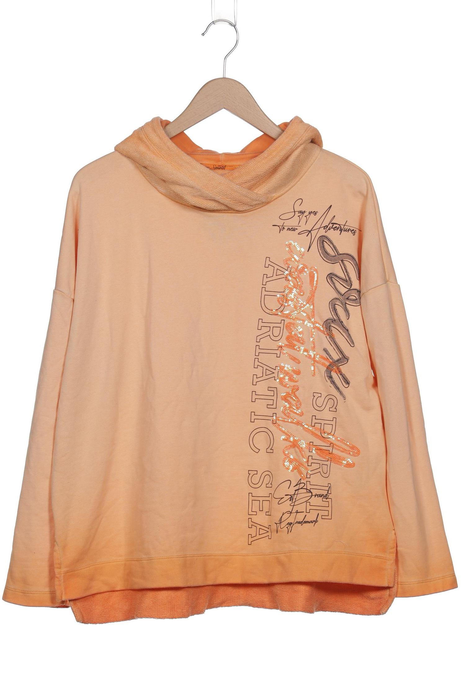 

Soccx Damen Kapuzenpullover, orange, Gr. 42