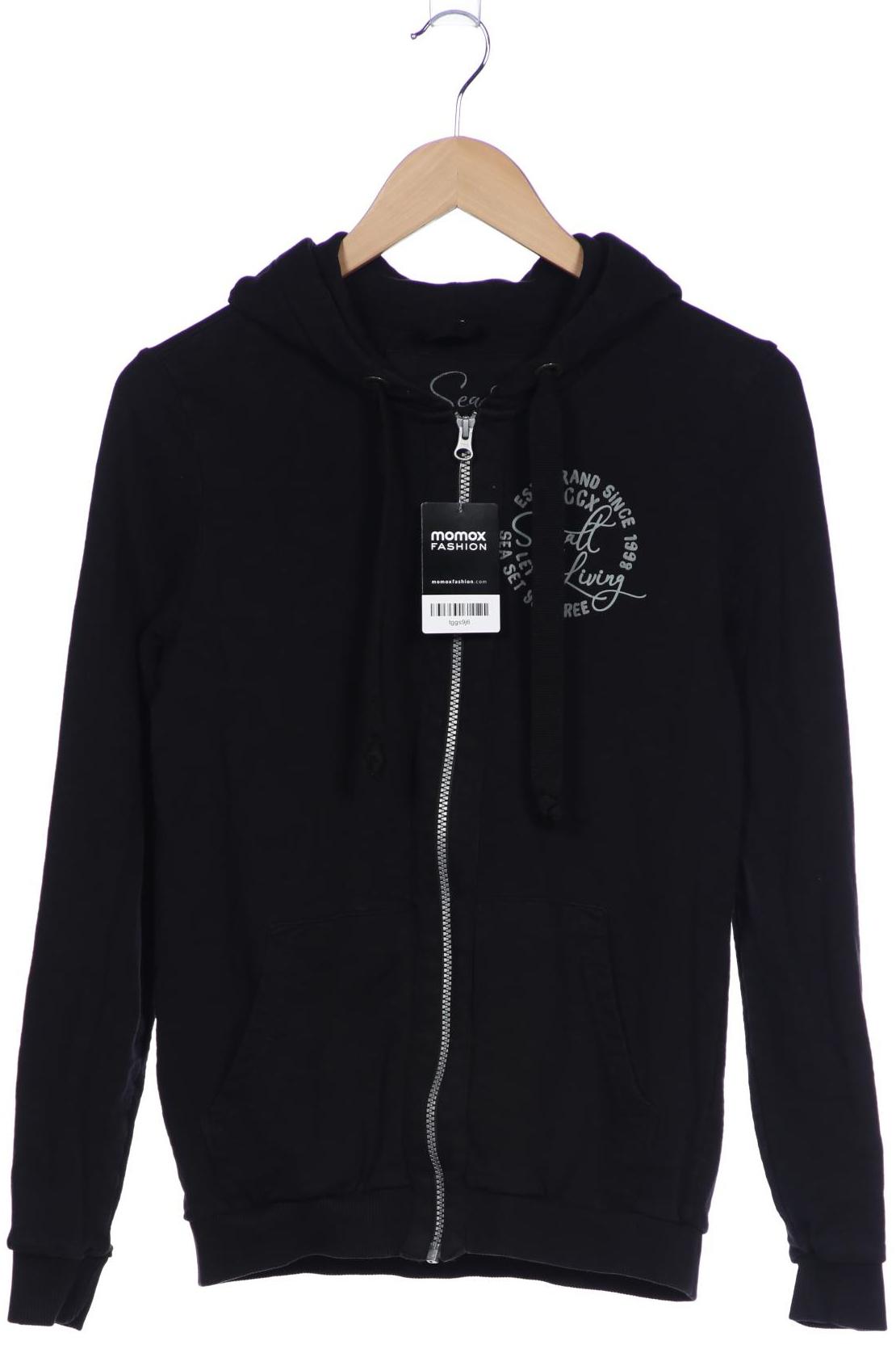 

Soccx Damen Kapuzenpullover, schwarz, Gr. 36