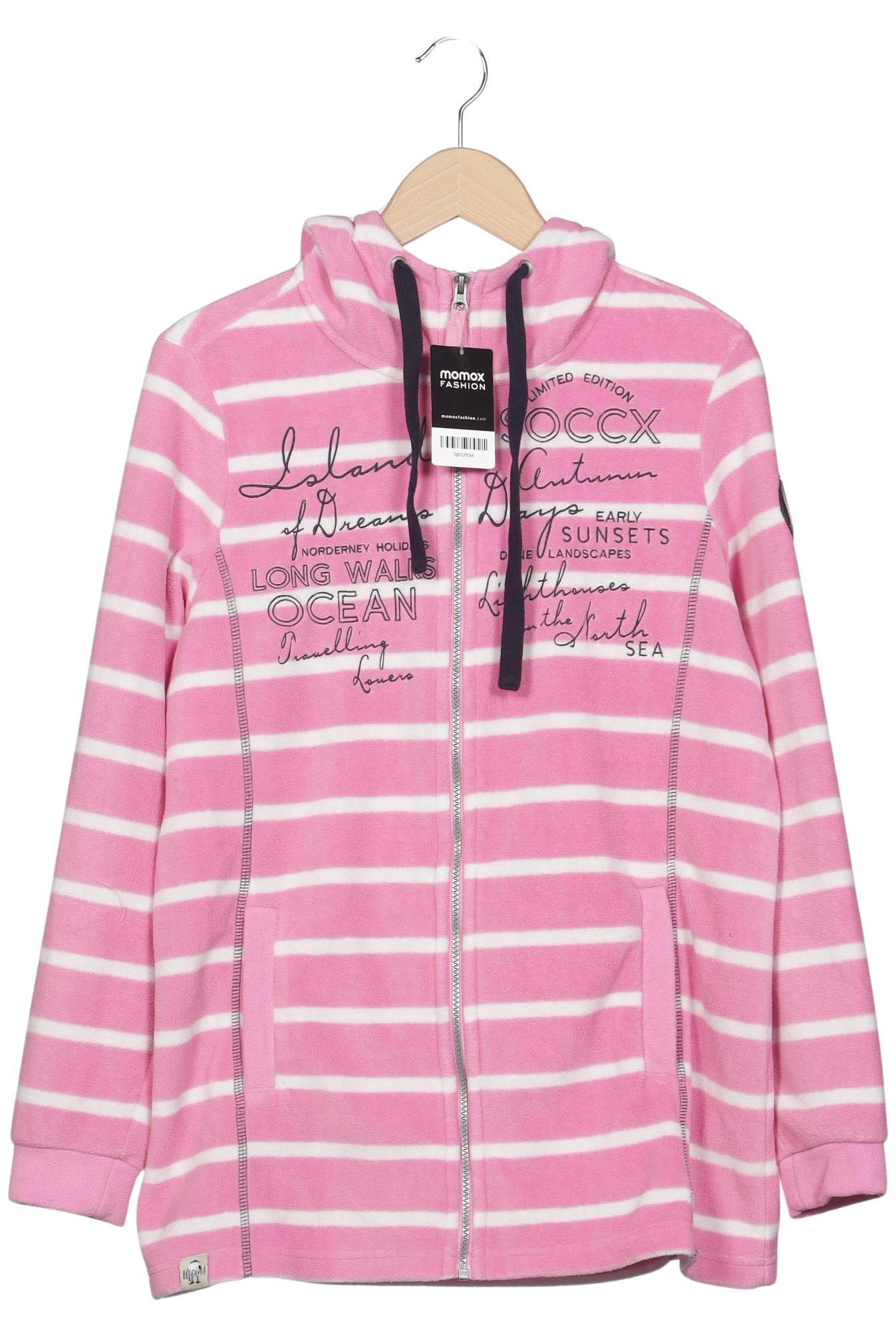 

Soccx Damen Kapuzenpullover, pink, Gr. 38