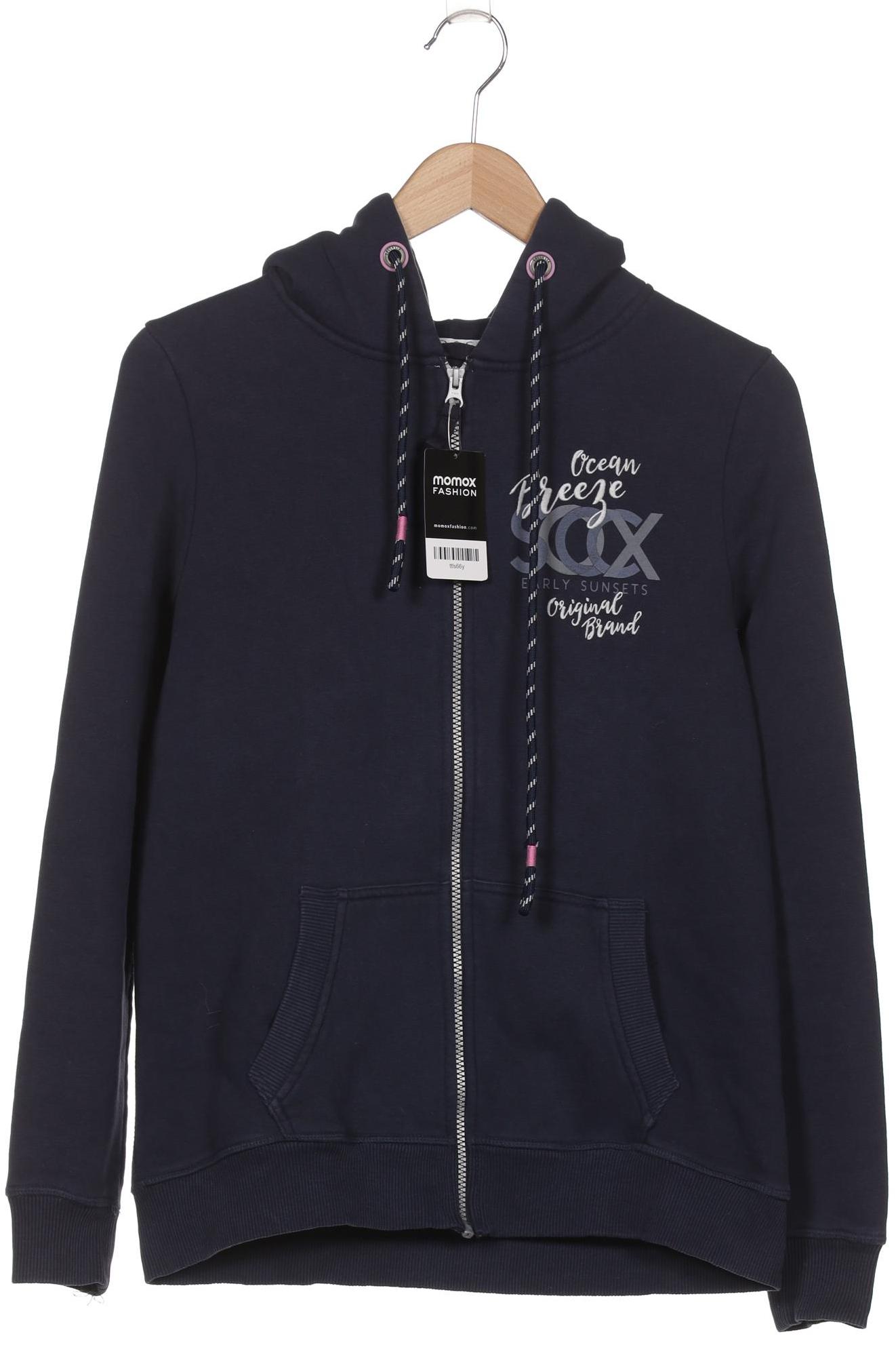 

Soccx Damen Kapuzenpullover, marineblau, Gr. 38