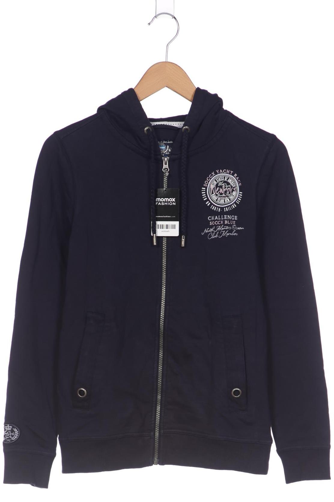 

Soccx Damen Kapuzenpullover, marineblau, Gr. 36