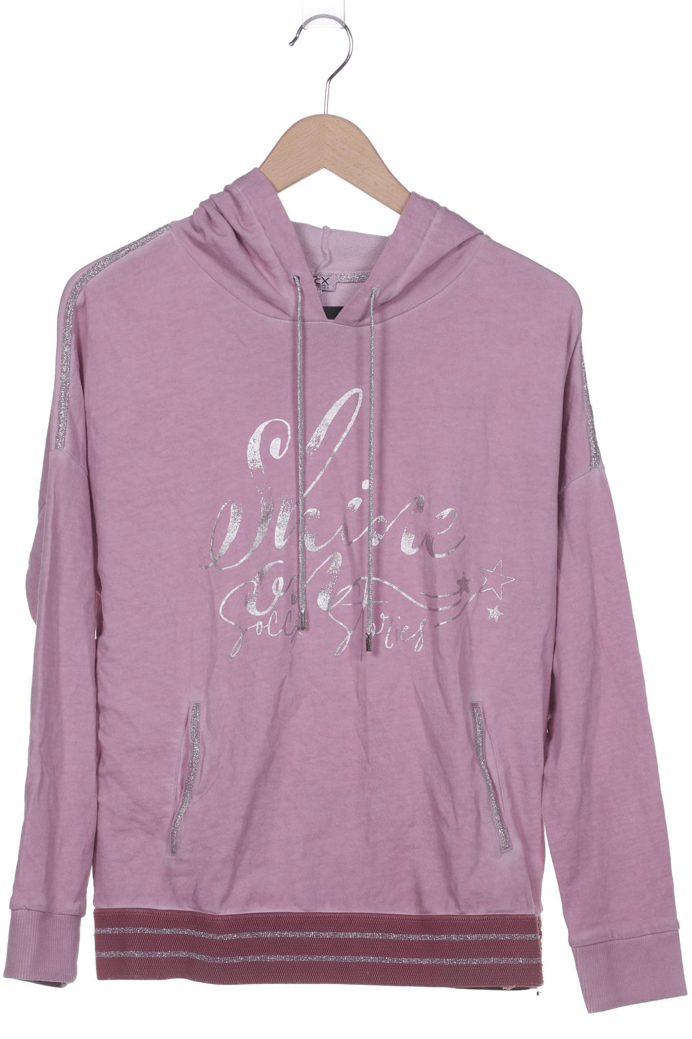 

Soccx Damen Kapuzenpullover, flieder, Gr. 38