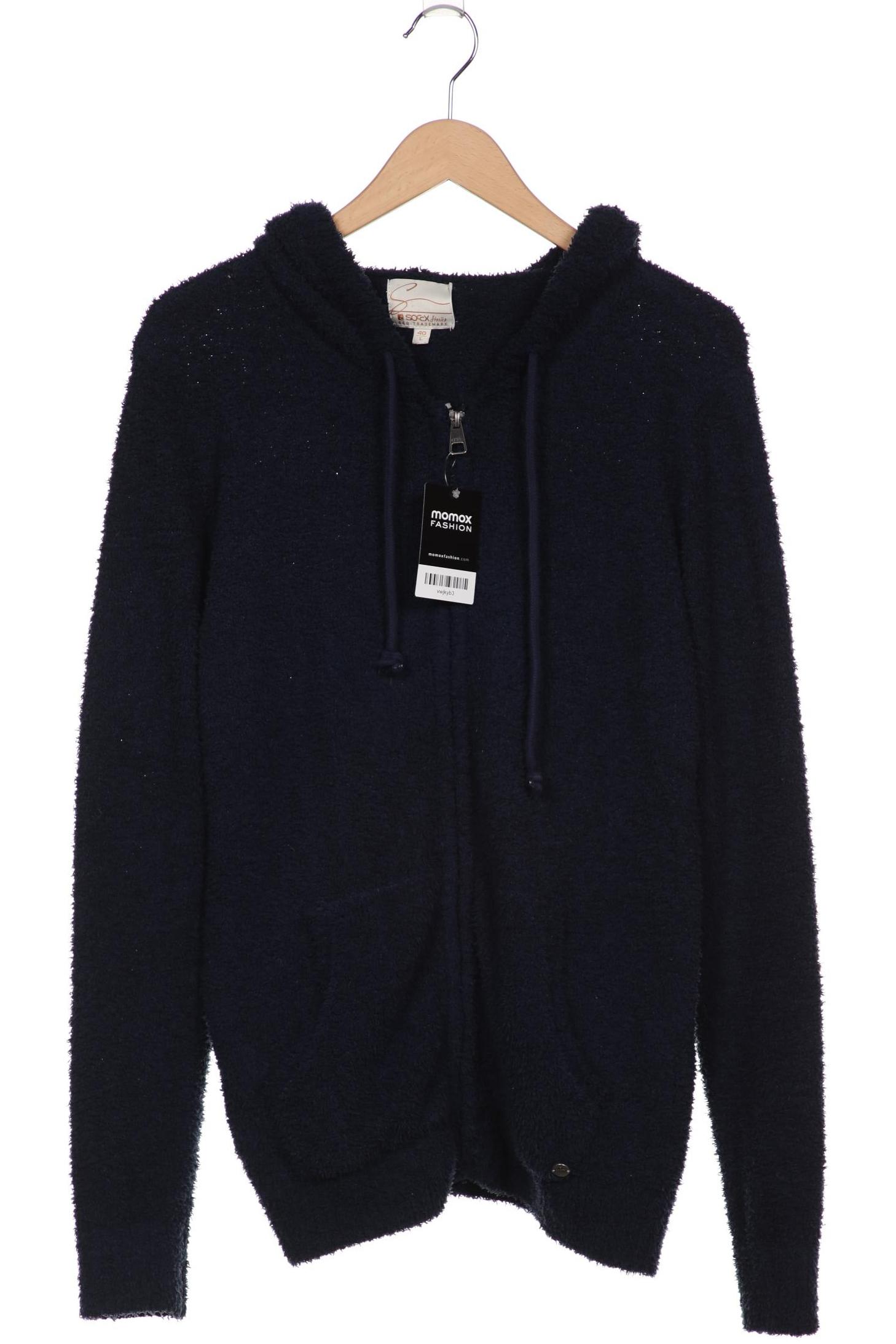

SOCCX Damen Kapuzenpullover, marineblau